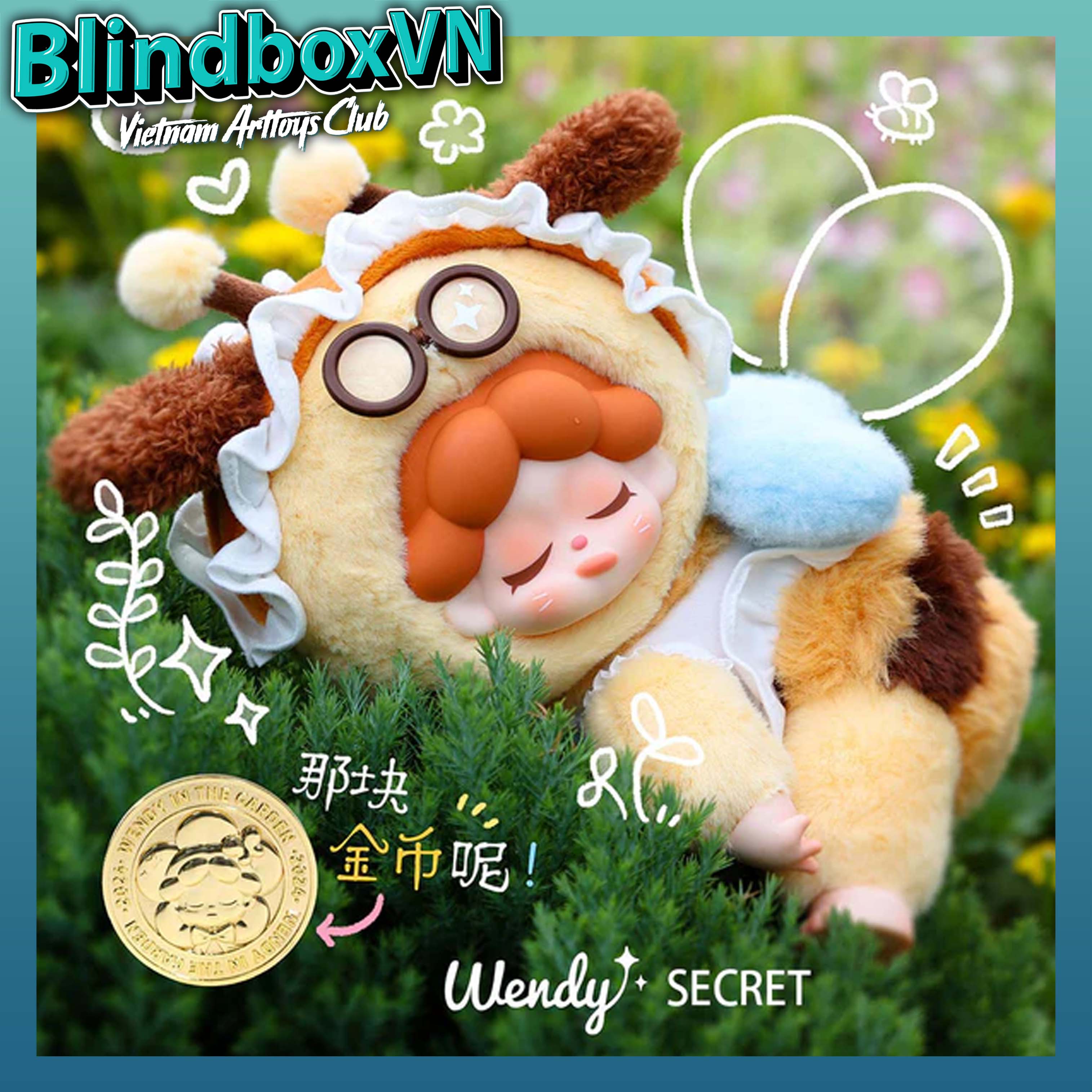Wendy Garden Treasure Hunt Series Plush Blind Box