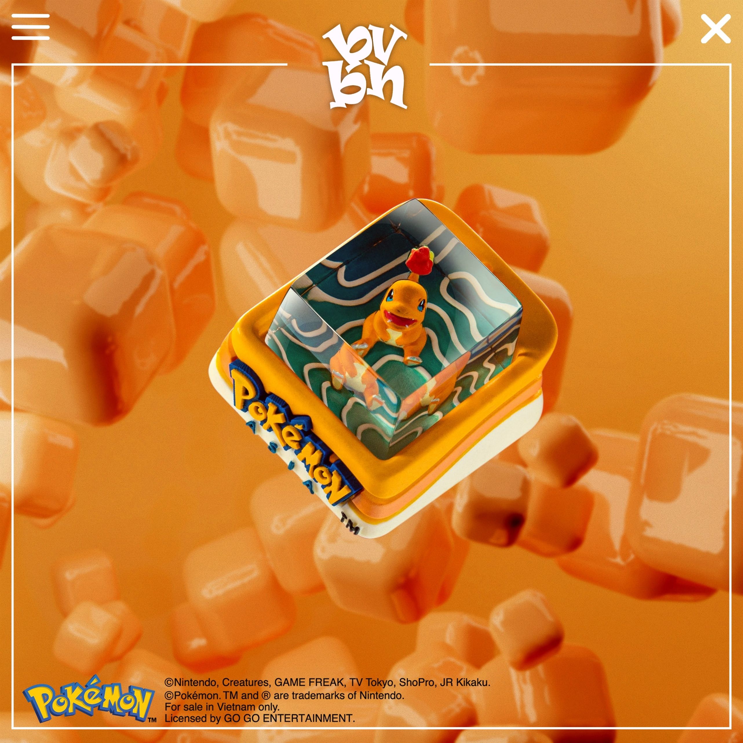 DWARF-FACTORY Pokémon Keycap