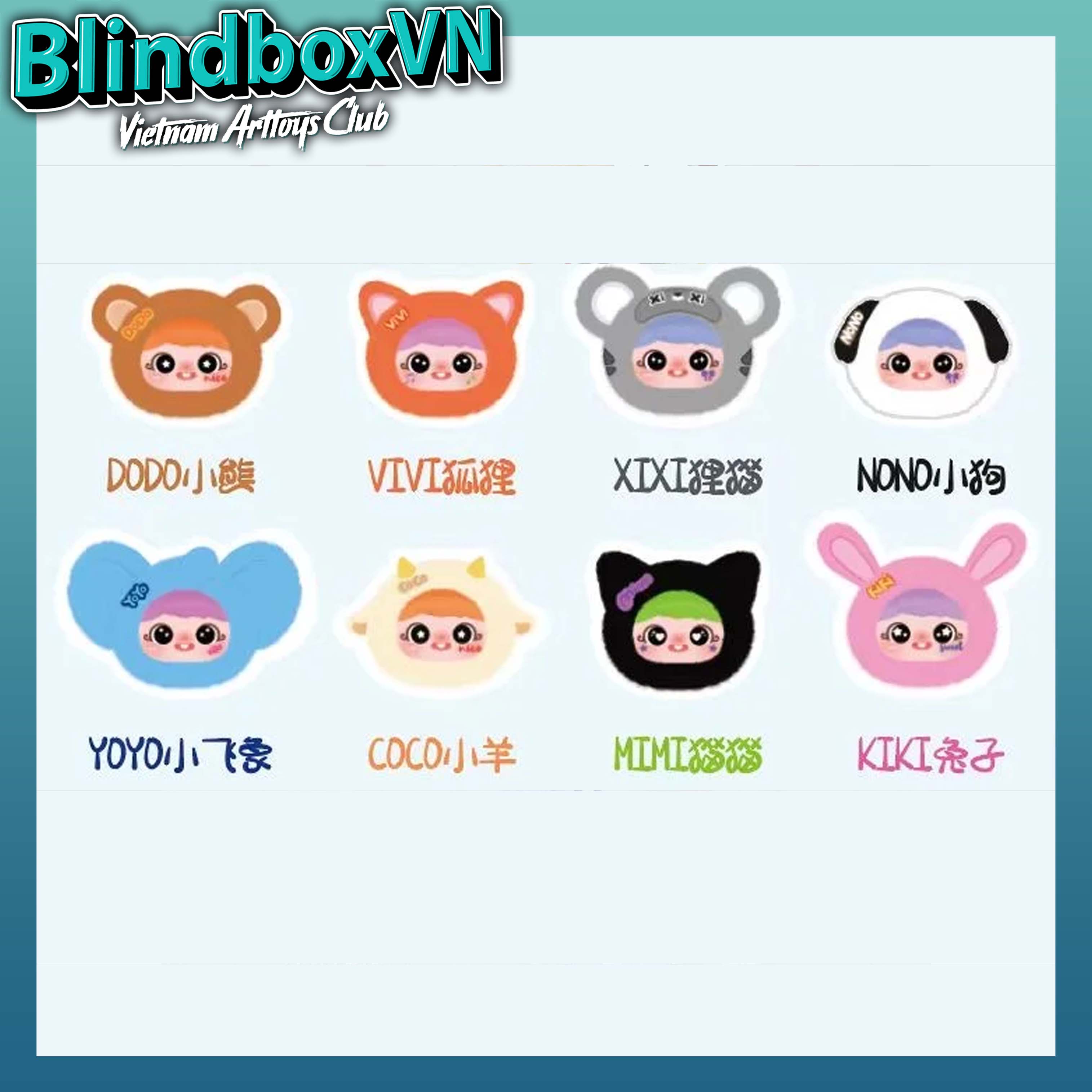 YaYa Mini Little Mischievous Bag Plush BlindBox