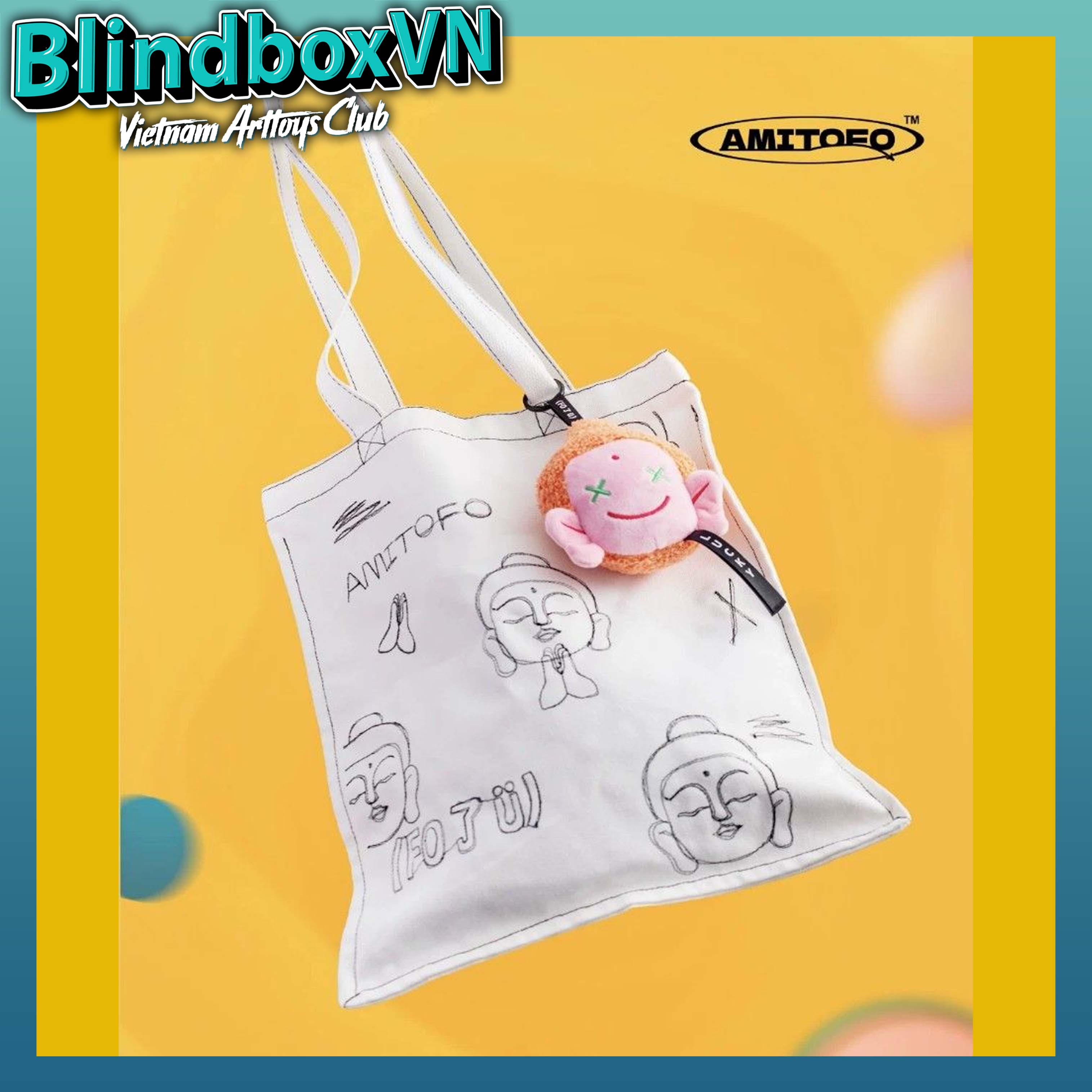 Amitofo Buddhist Good Luck Plush Pendant Blind Box