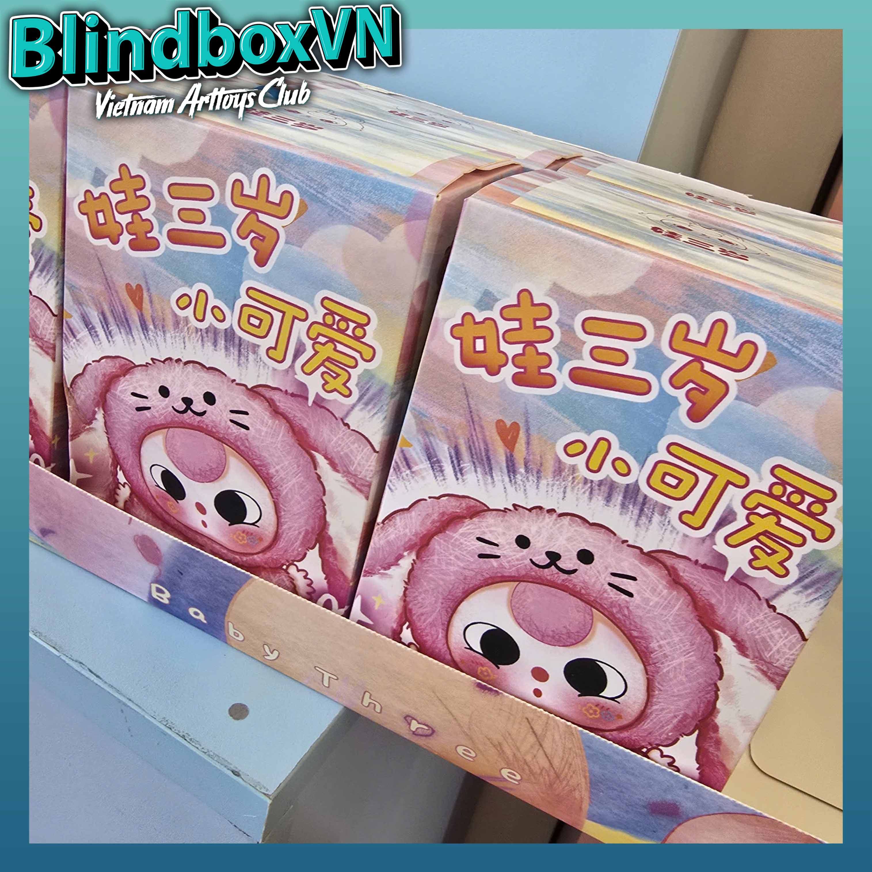 Baby Three De Lovely Series Plush Blind Box