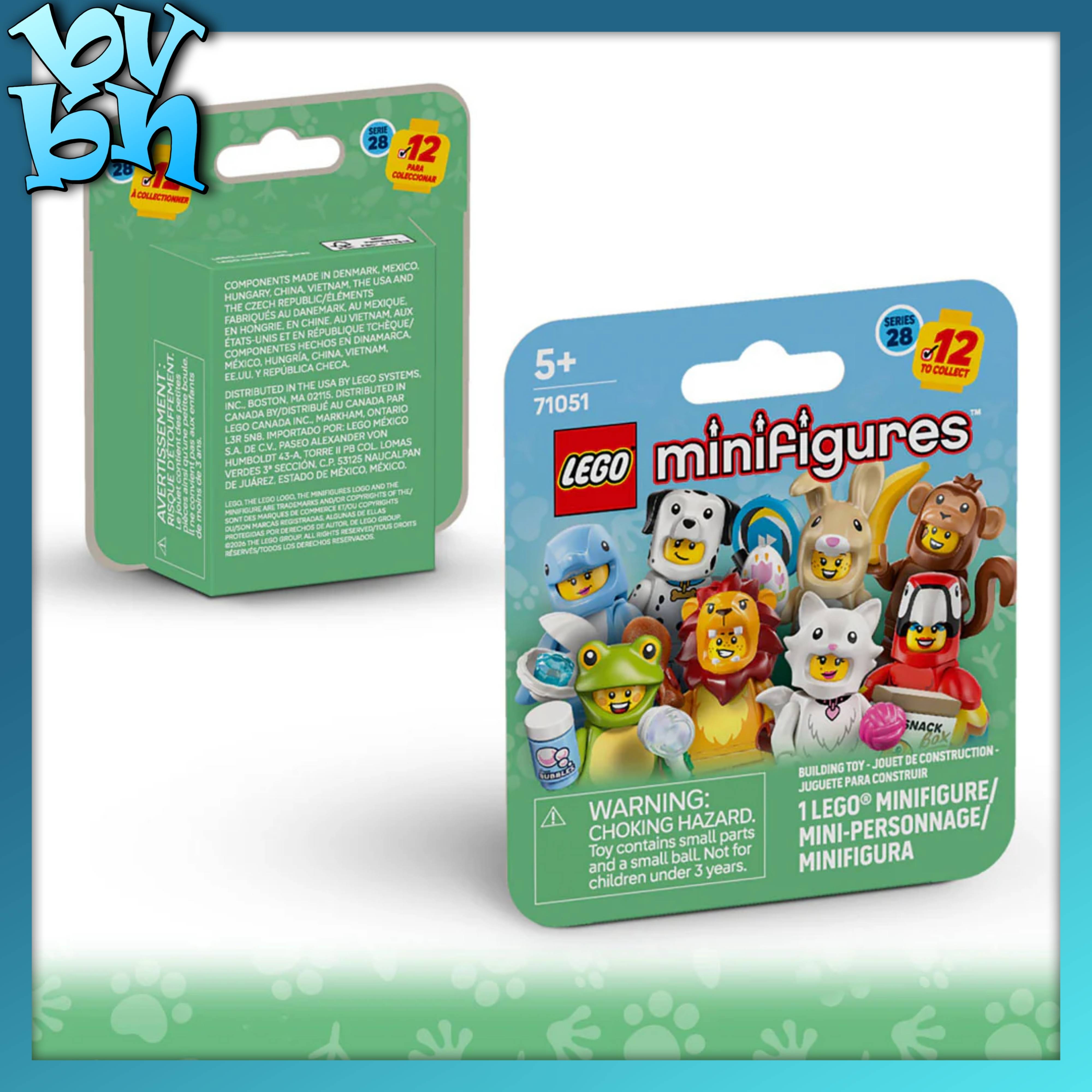 Lego Minifigure Series 28 Animal Series