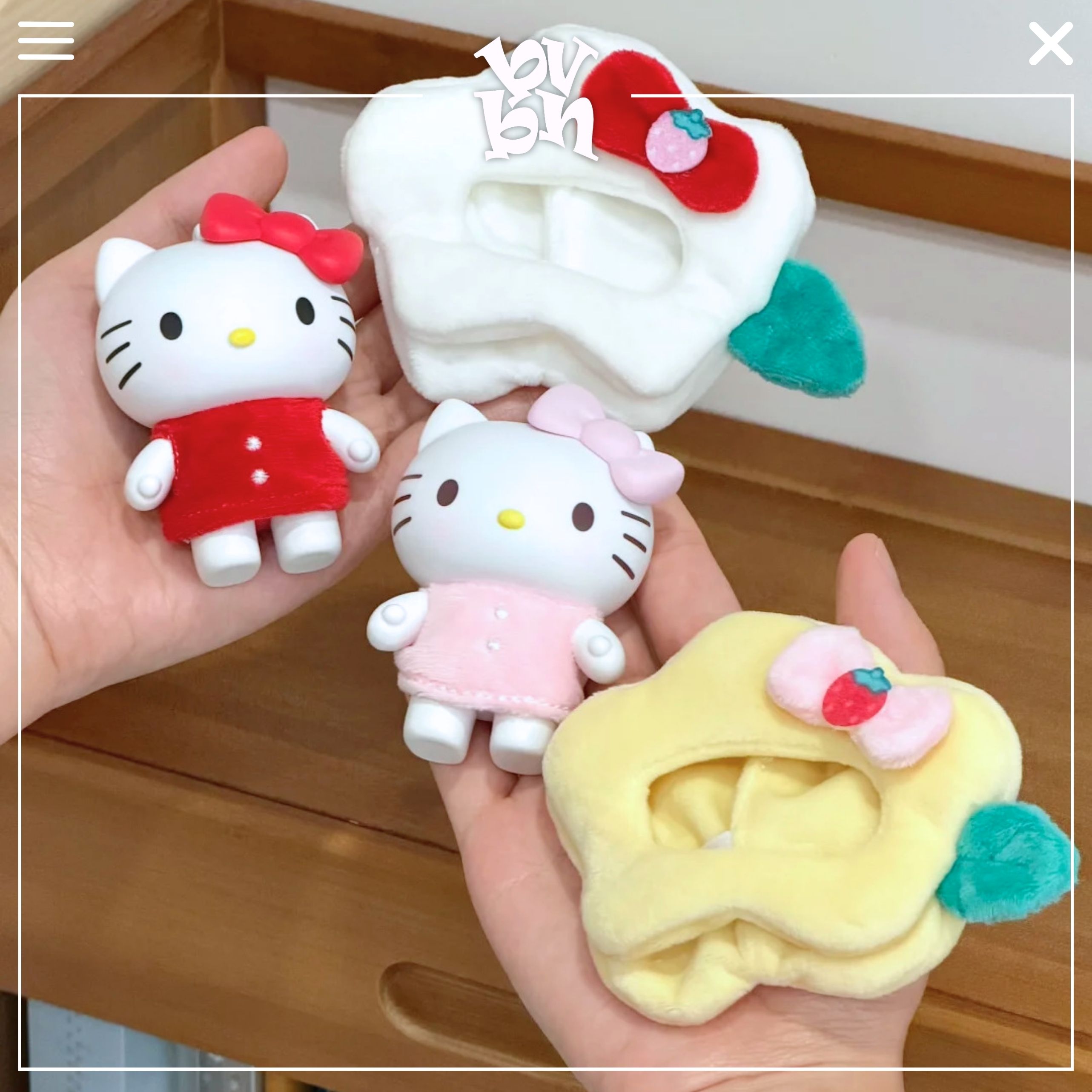 Hello Kitty Strawberry Kindergarten Series Blindbox
