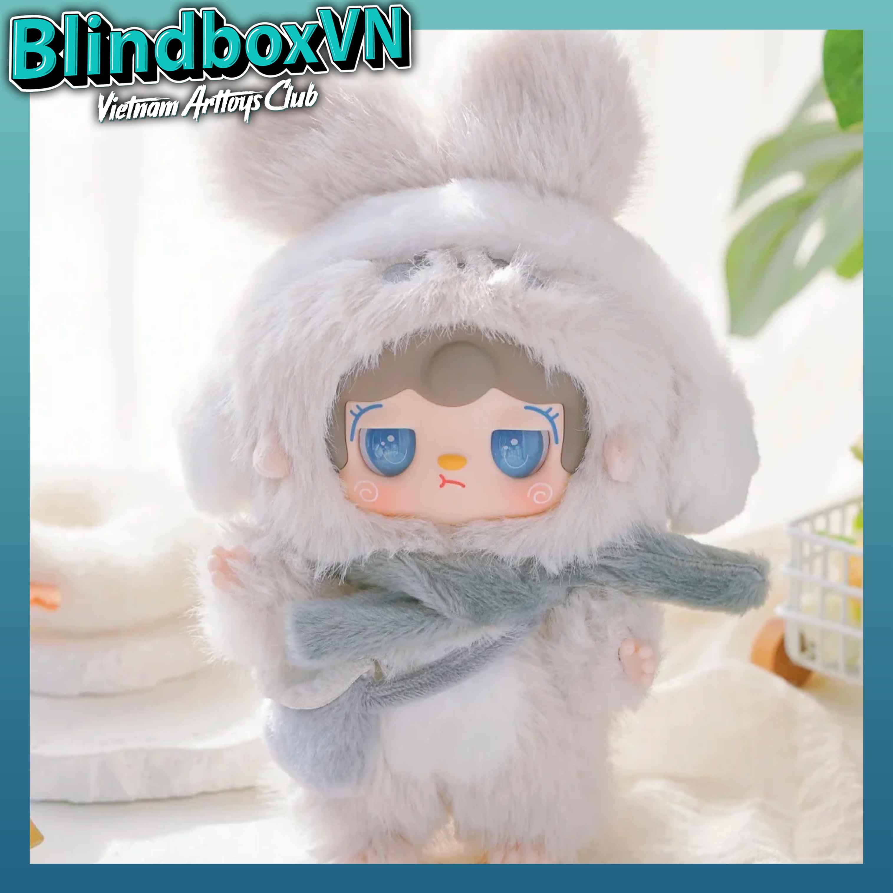 Yooki Version 3  Warm Bunny Series Blindbox ( Chính hãng )