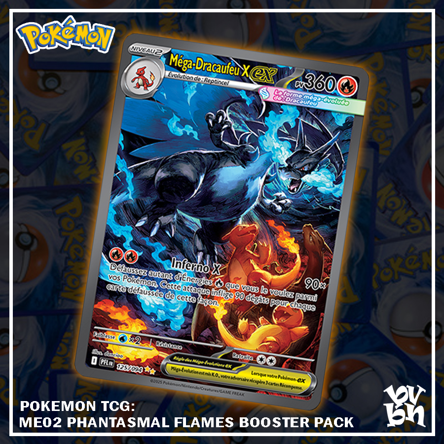 Pokemon Trading Card Game Mega Evolution Phantasmal Flames