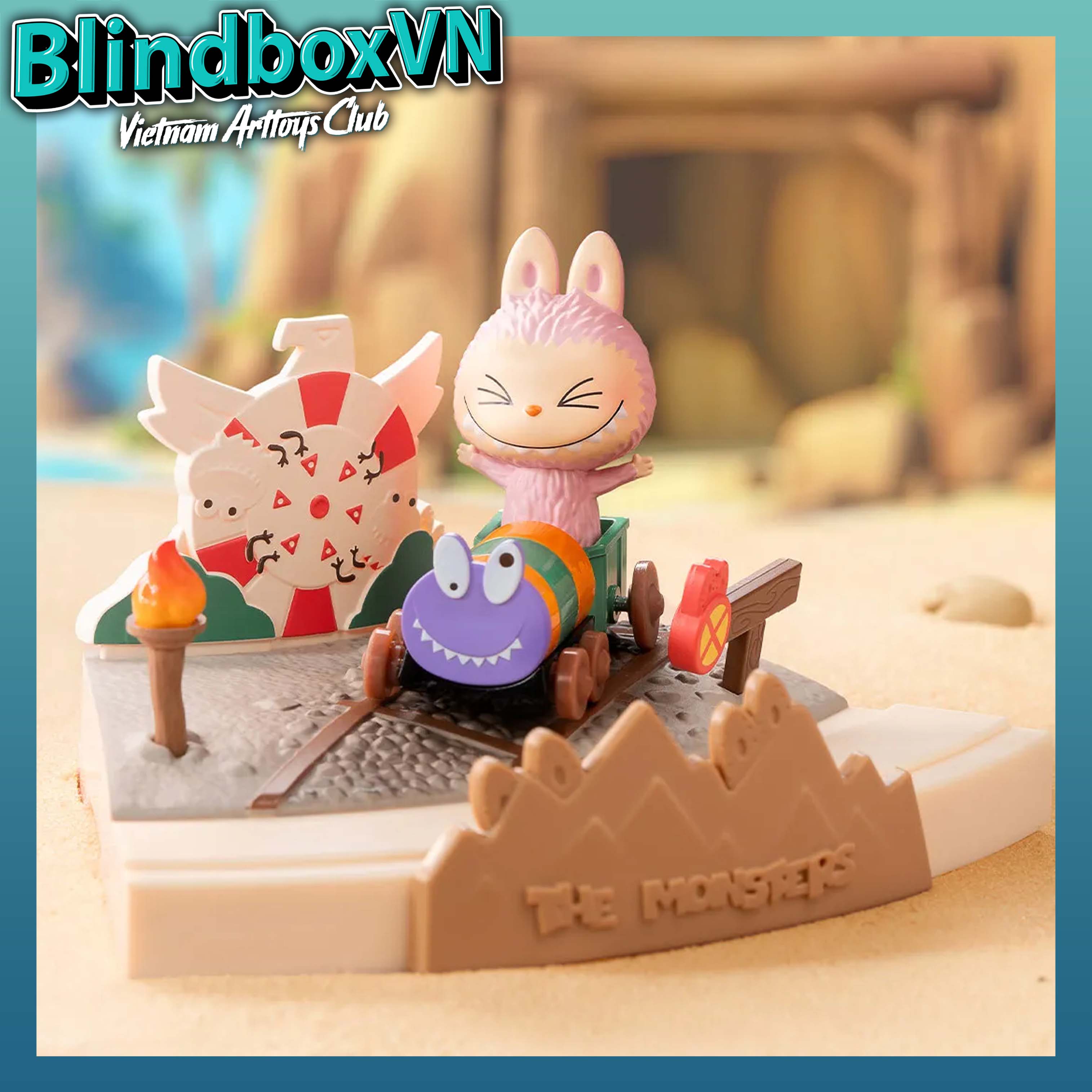 THE MONSTERS Playing Games Series Scene Sets