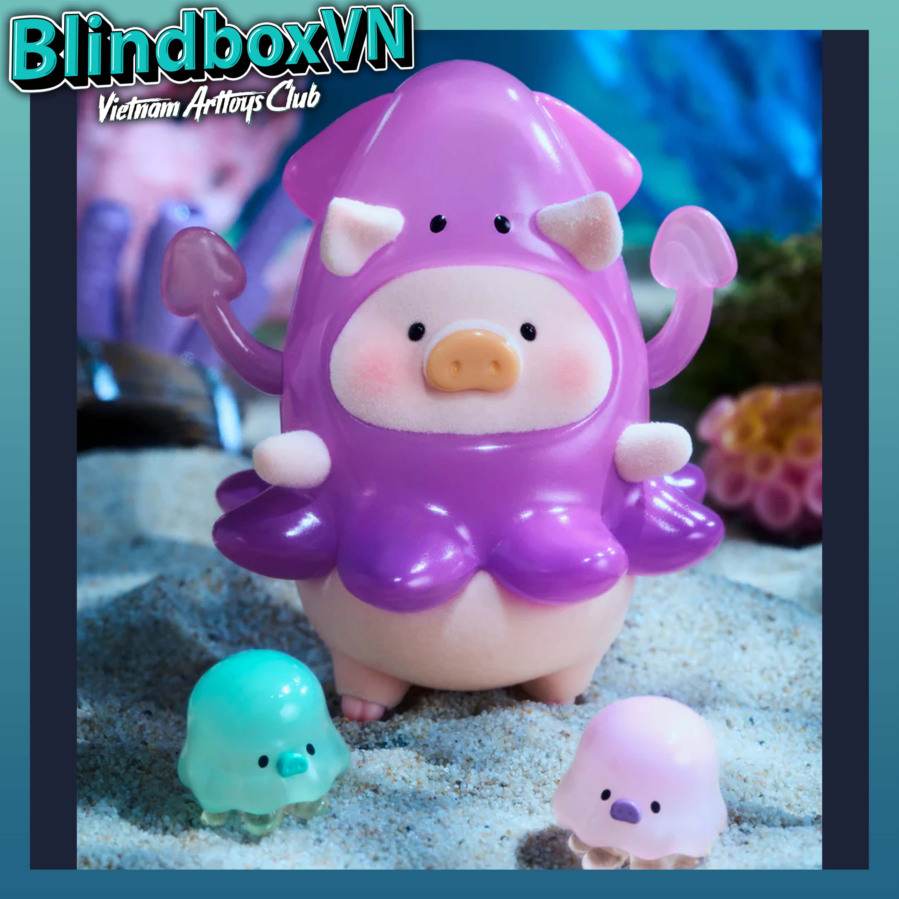 LULU THE PIGGY - OCEAN SERIES BLIND BOX by TOYZEROPLUS