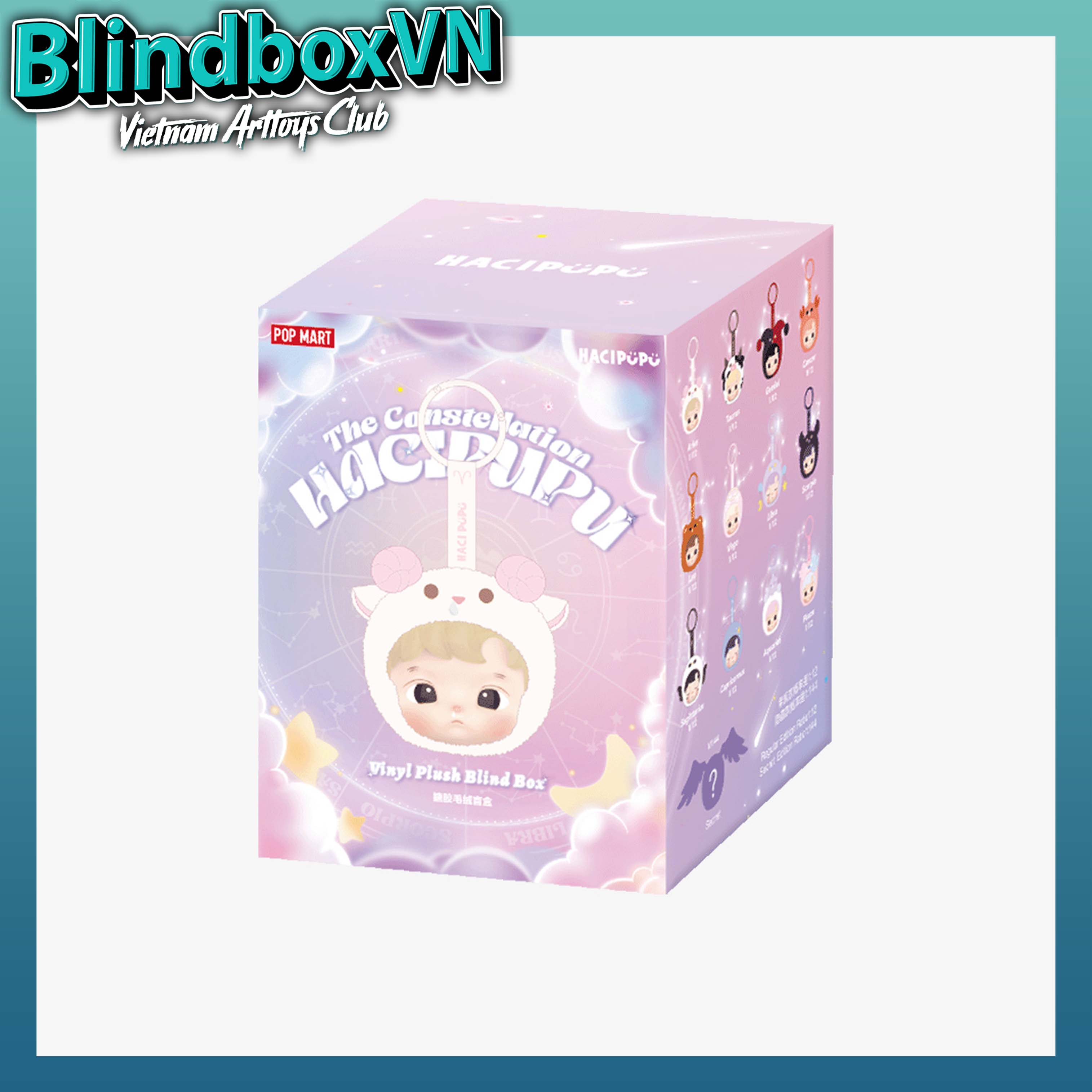 HACIPUPU The Constellation Series-Vinyl Plush Blind Box
