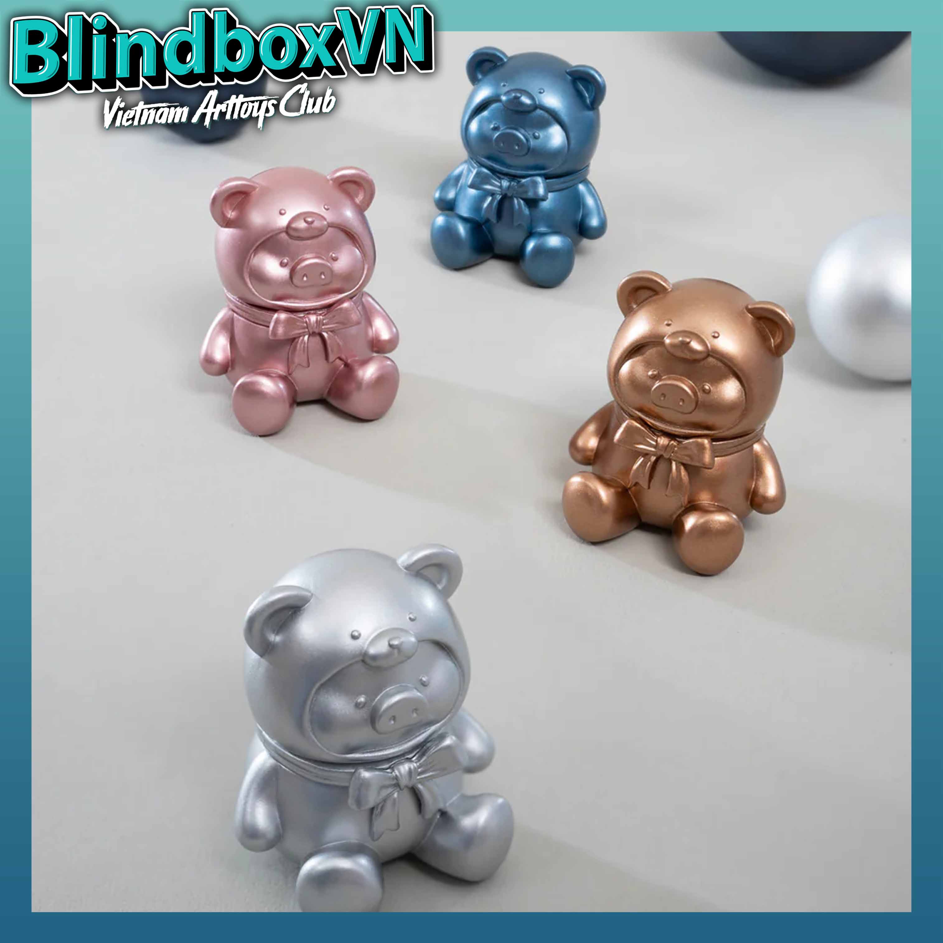 LuLu the Piggy - Teddy MINI (Blind Bag) ( Chính Hãng )