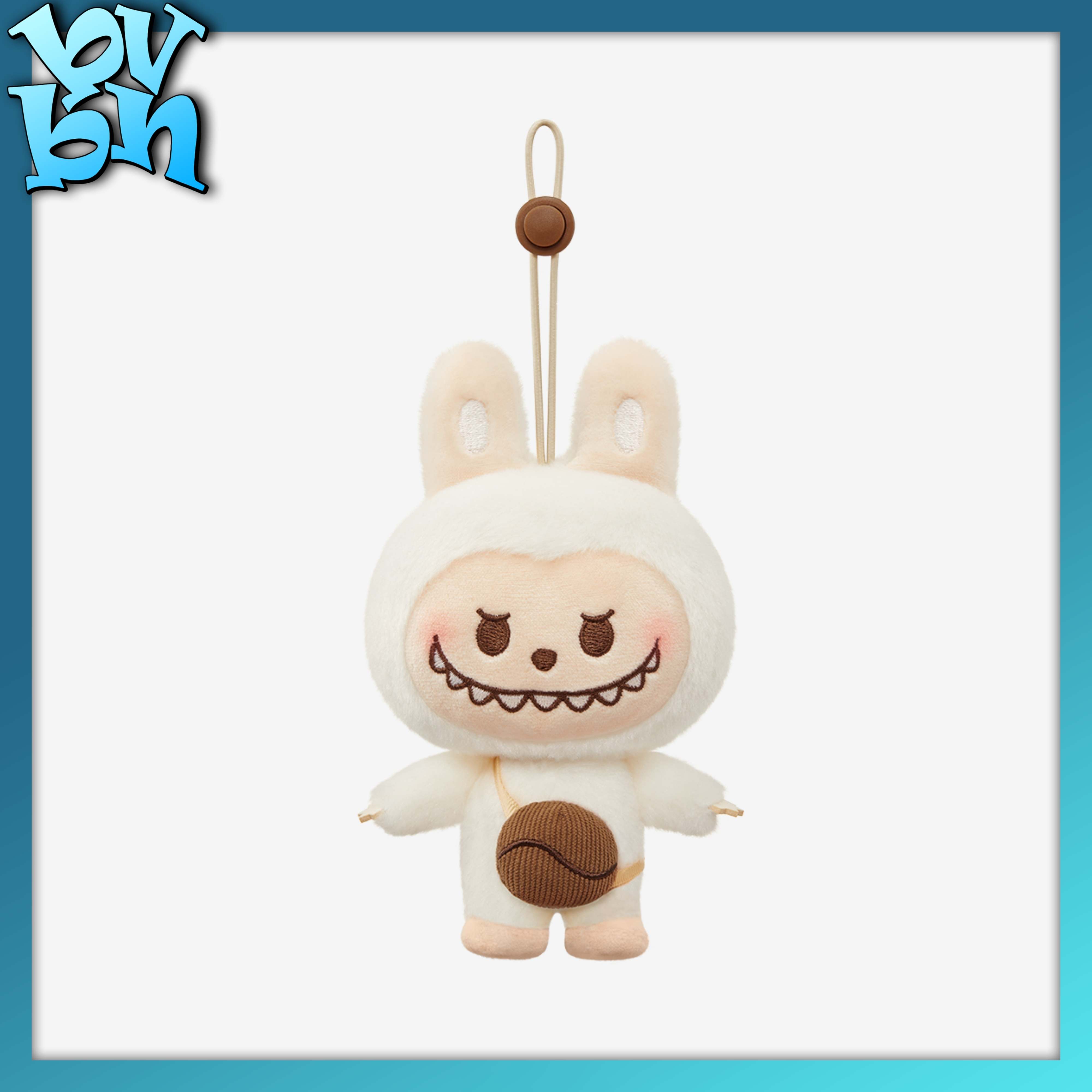 POP BEAN Coffee Factory Series-Plush Pendant