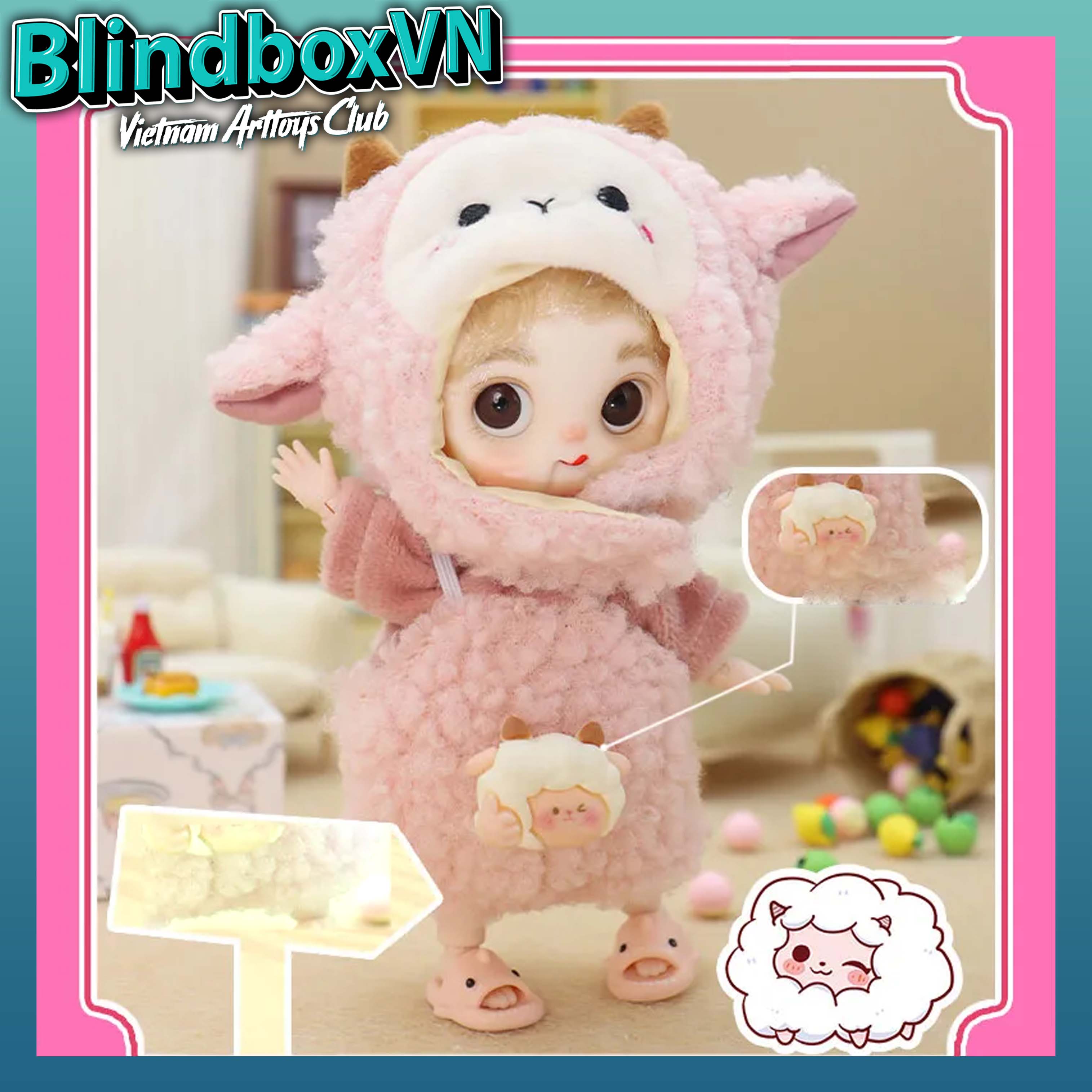 Blindbox Dudu Series Vinyl Plush