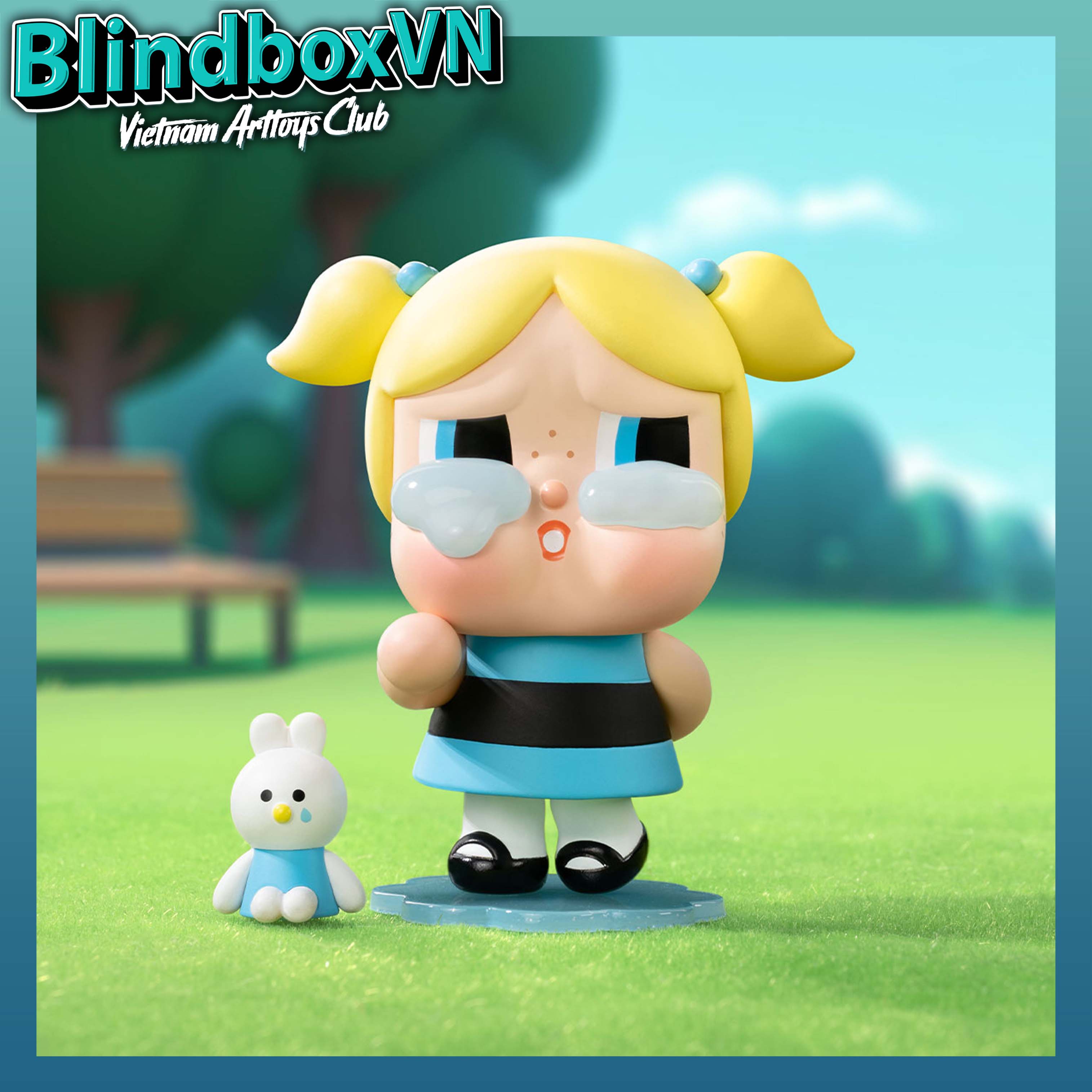 Blindbox Crybaby The PowerPuff Girls Series POPMART ( Chính hãng )