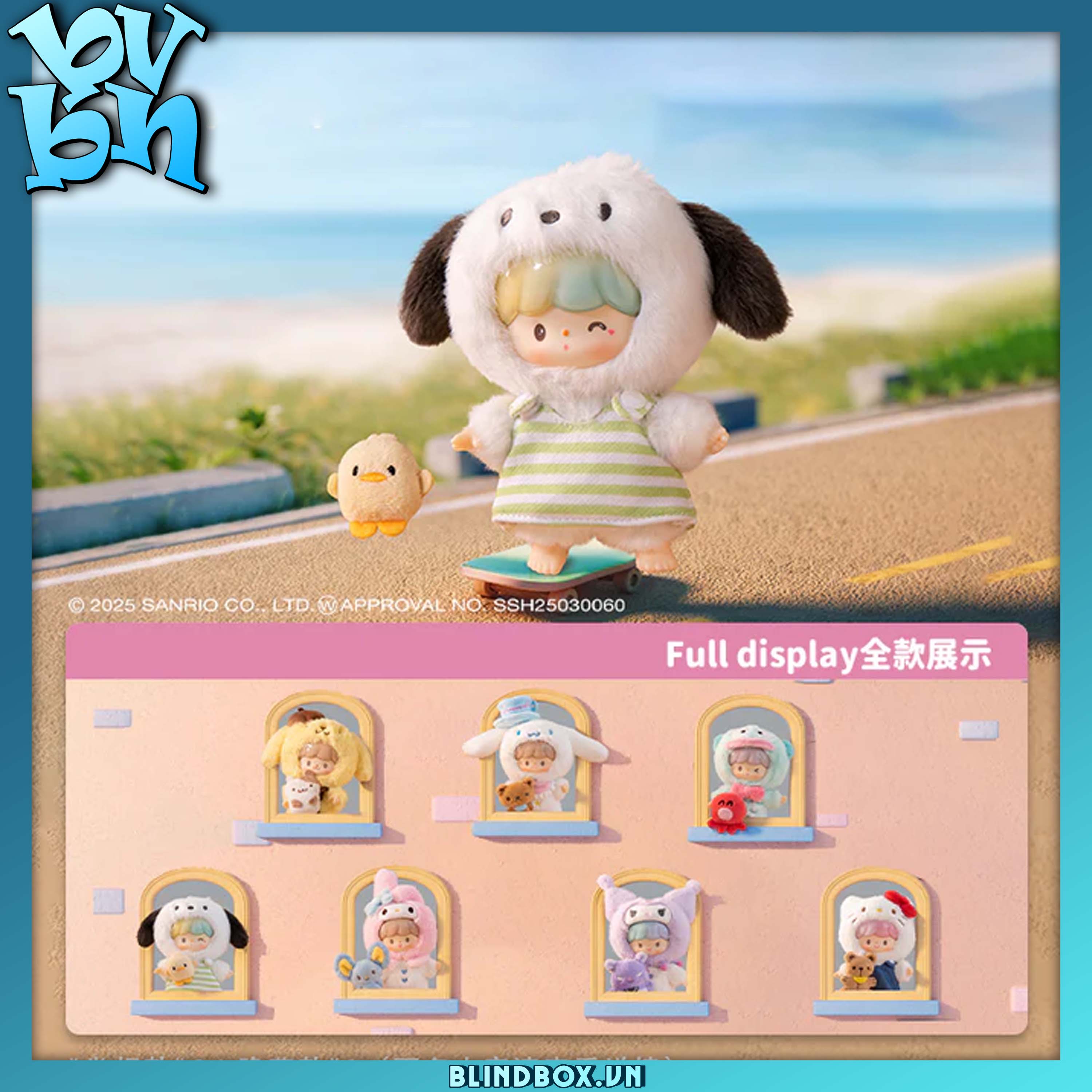 ZZOTON Sanrio Character - Love League Buddies Blindbox Series