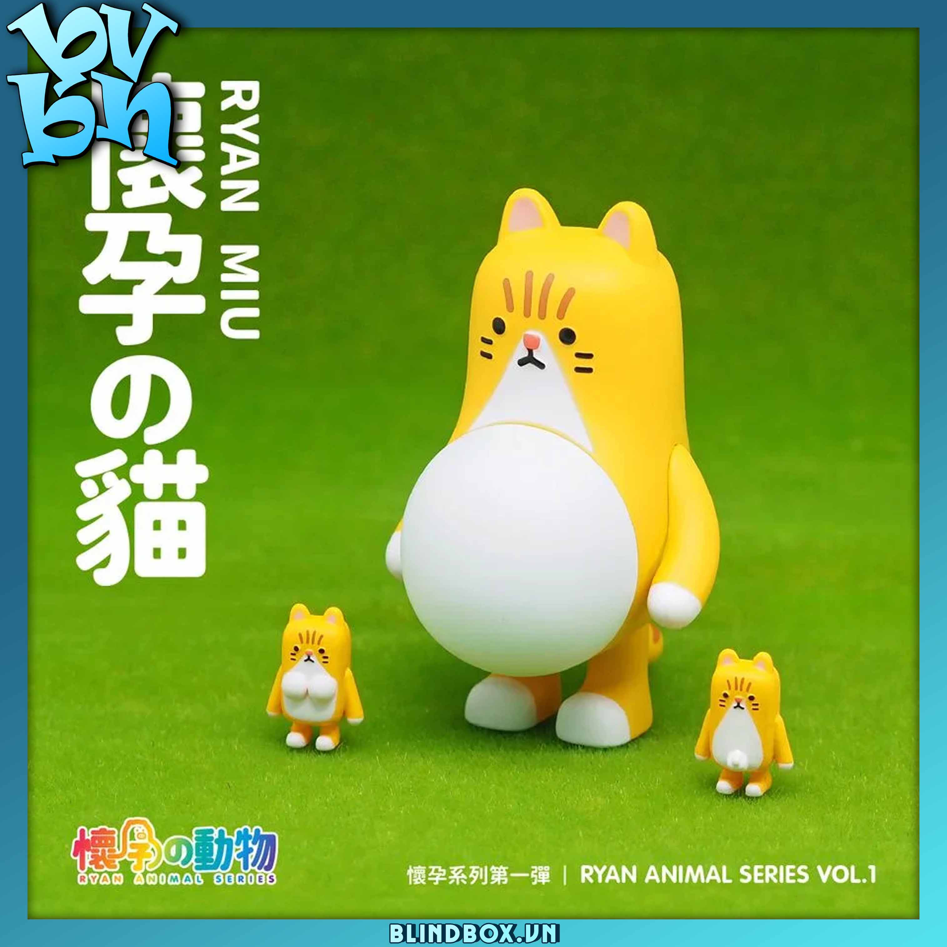 BLIND BOX CÓ BẦU RYAN ANIMAL SERIES 1