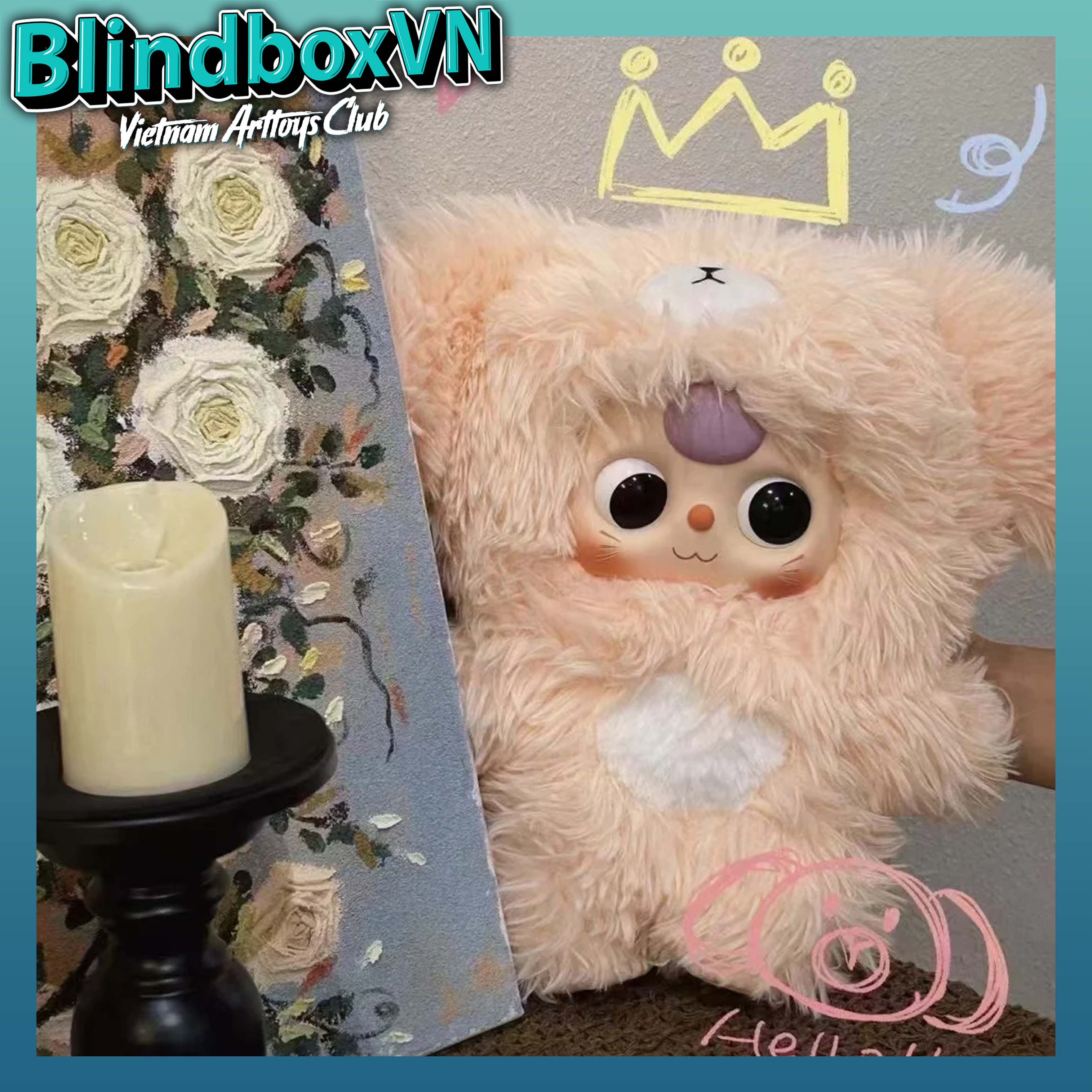 Baby Three 400% Big Plush Animal Series BlindBox