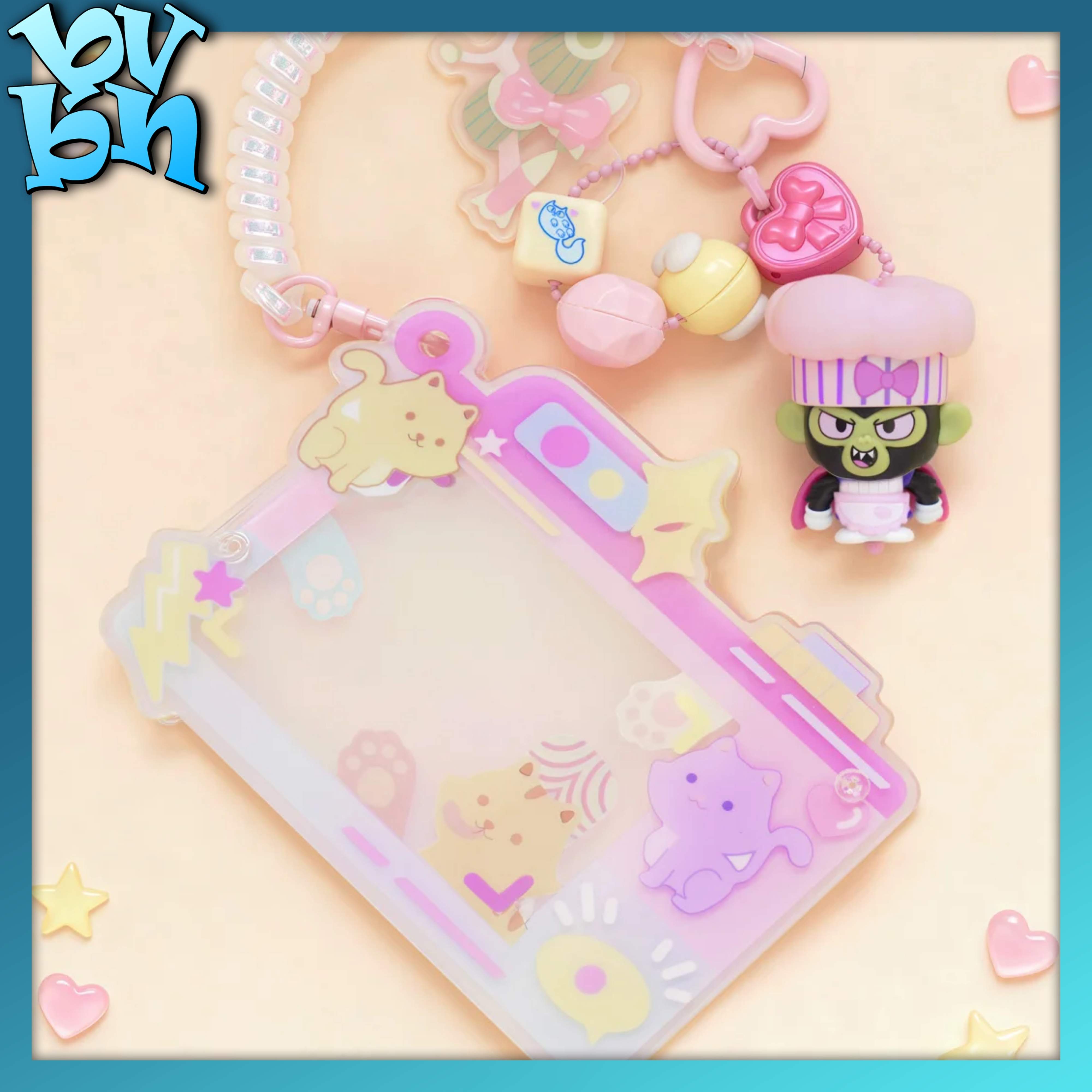 Đựng Card Keychain The Powerpuff Girls Daadoos ART Series 01 Lens Lumen Tales Blokees