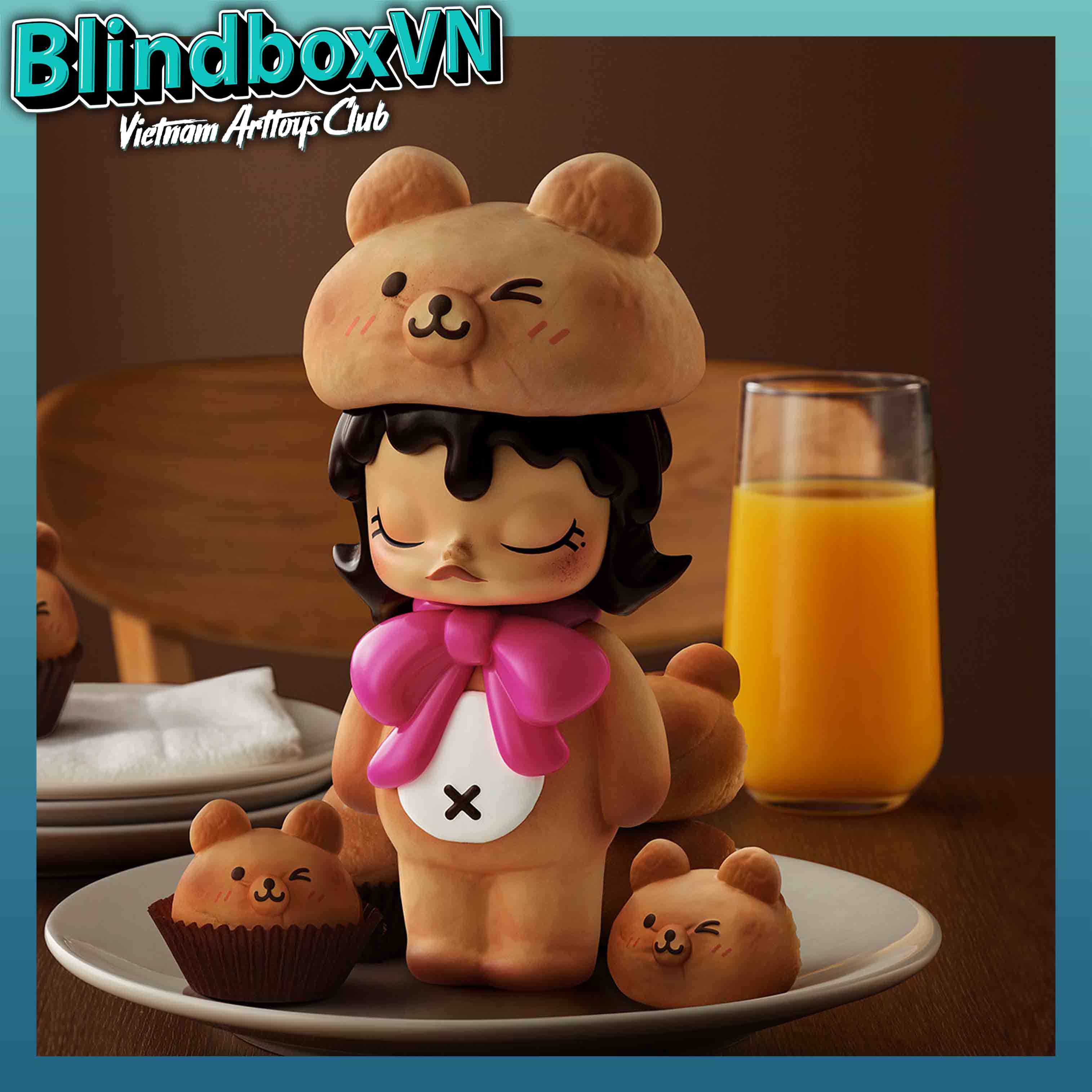 Blindbox Molly Carb-Lover Series Figures Popmart