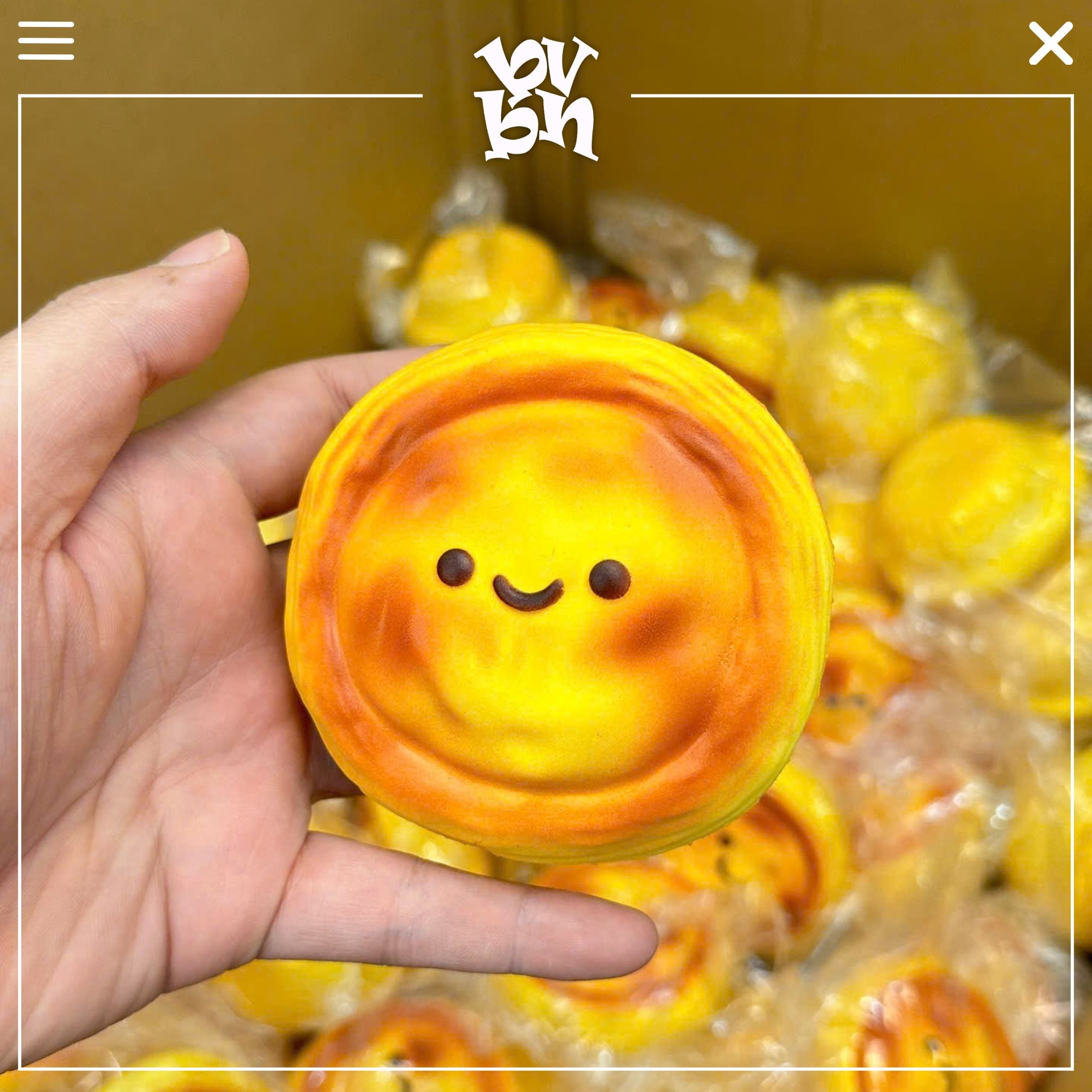 Hachimi Squishy Egg Tart ( Chính hãng )