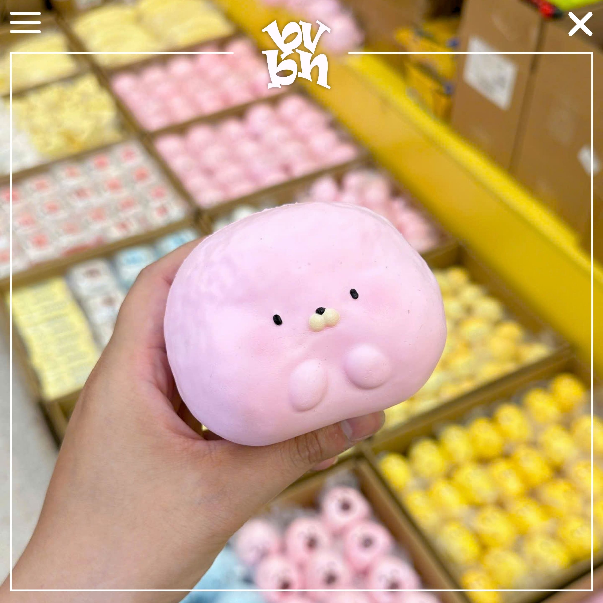 Hachimi Mochi Seal Pink ( Chính hãng )