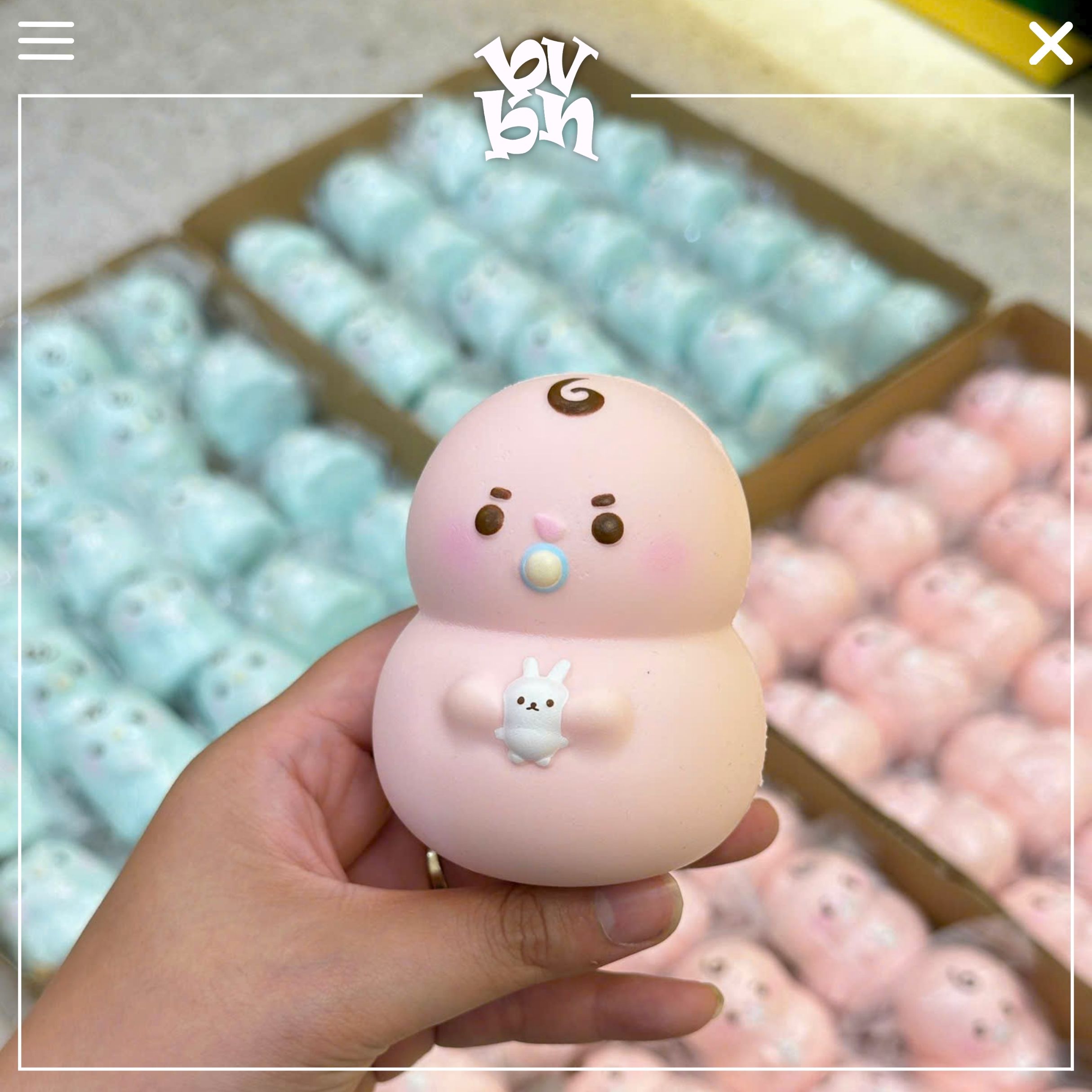 Lisa Squishy Little Snow Cub Pink ( Chính Hãng )
