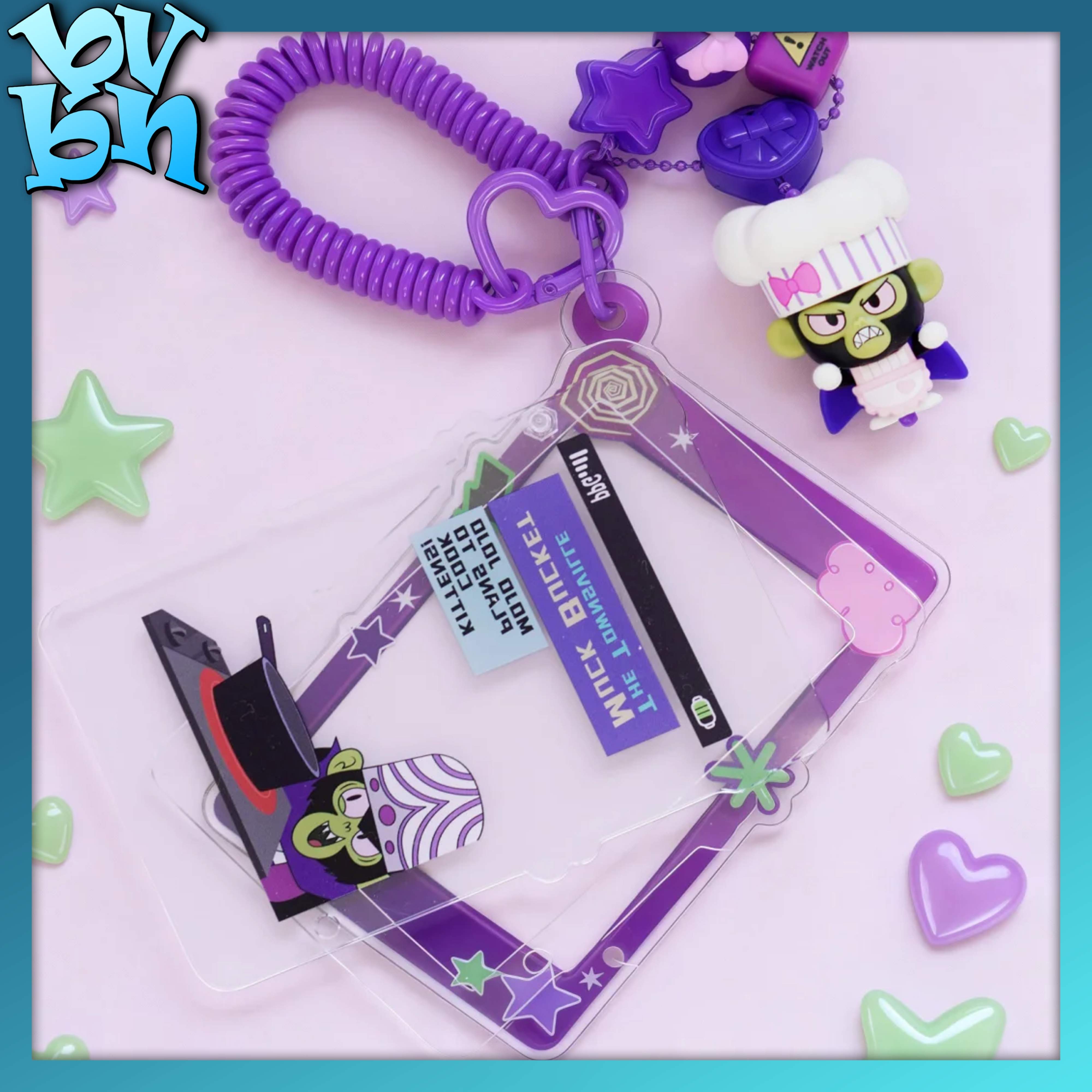 Đựng Card Keychain The Powerpuff Girls Daadoos ART Series 01 Lens Lumen Tales Blokees