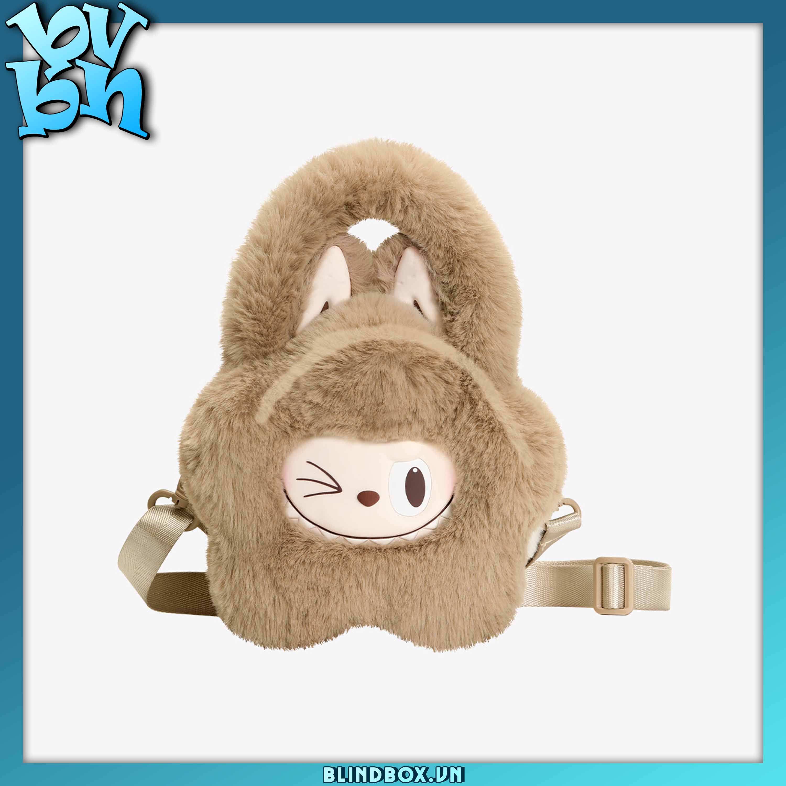 Túi POP MART THE MONSTERS Classic Series-Plush Flower Bag