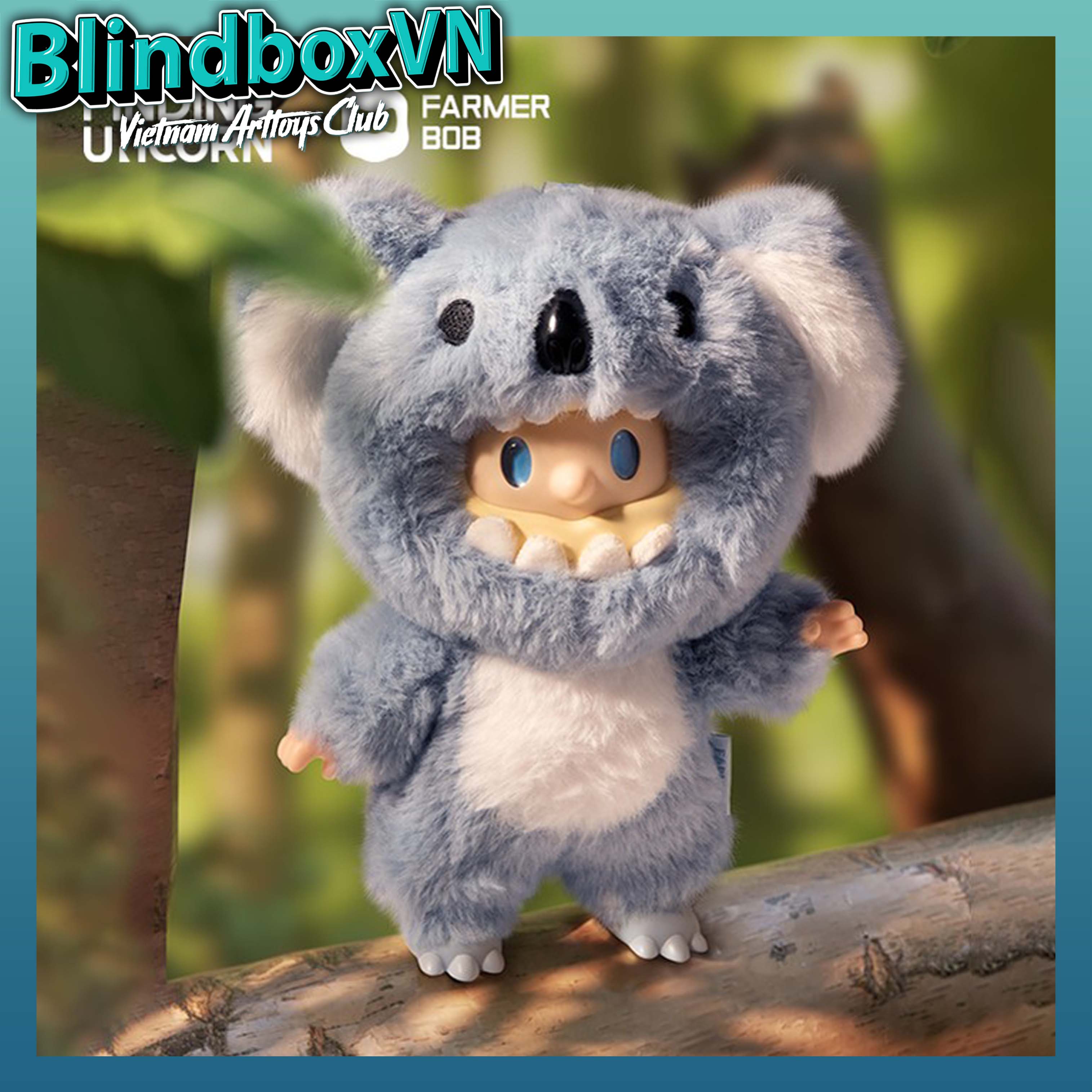 Farmer Bob Ani Monster Plush Doll Blindbox Finding Unicon