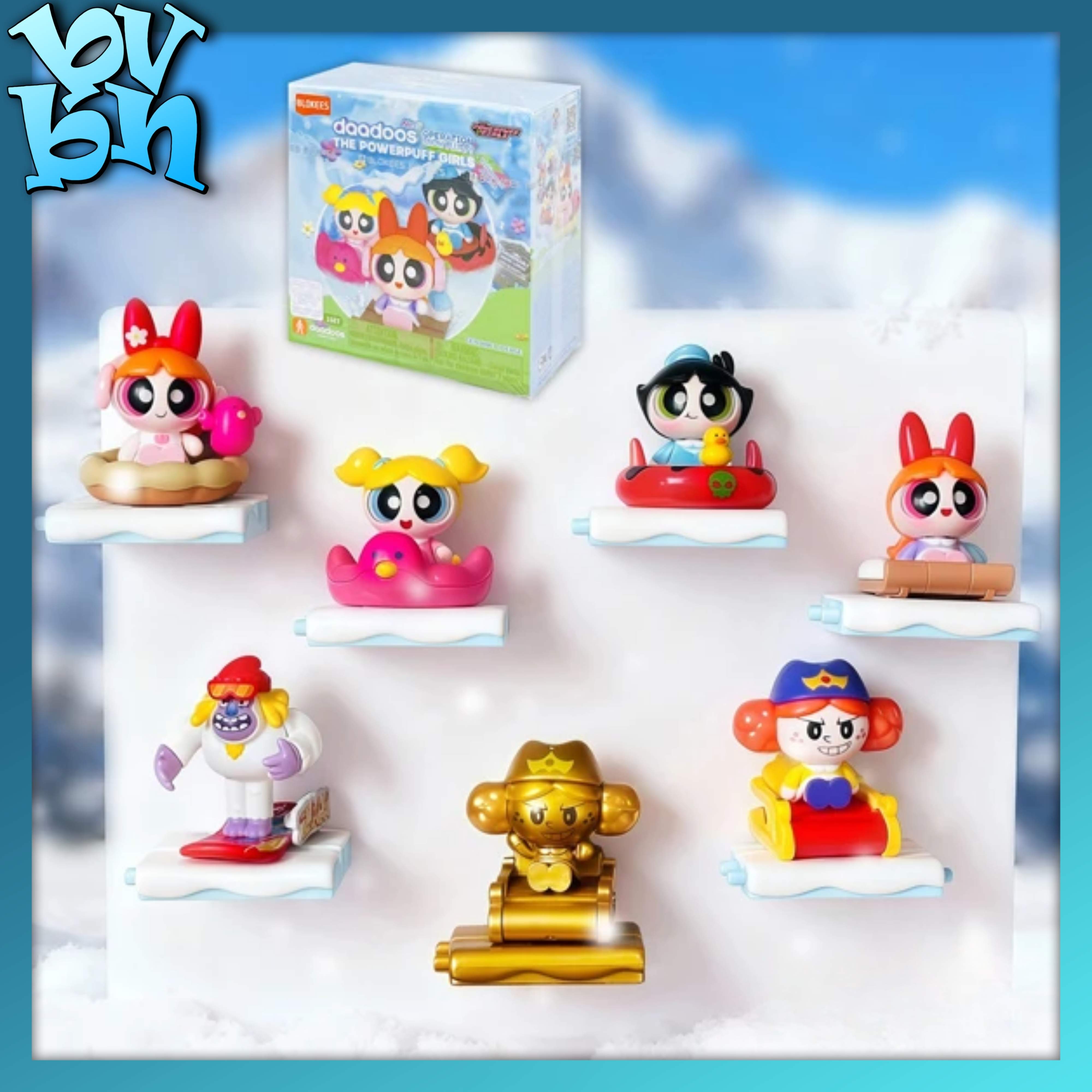 The Powerpuff Girls  Daadoos NEST Series 01 2 Operation Snow Fluffy  Blokees