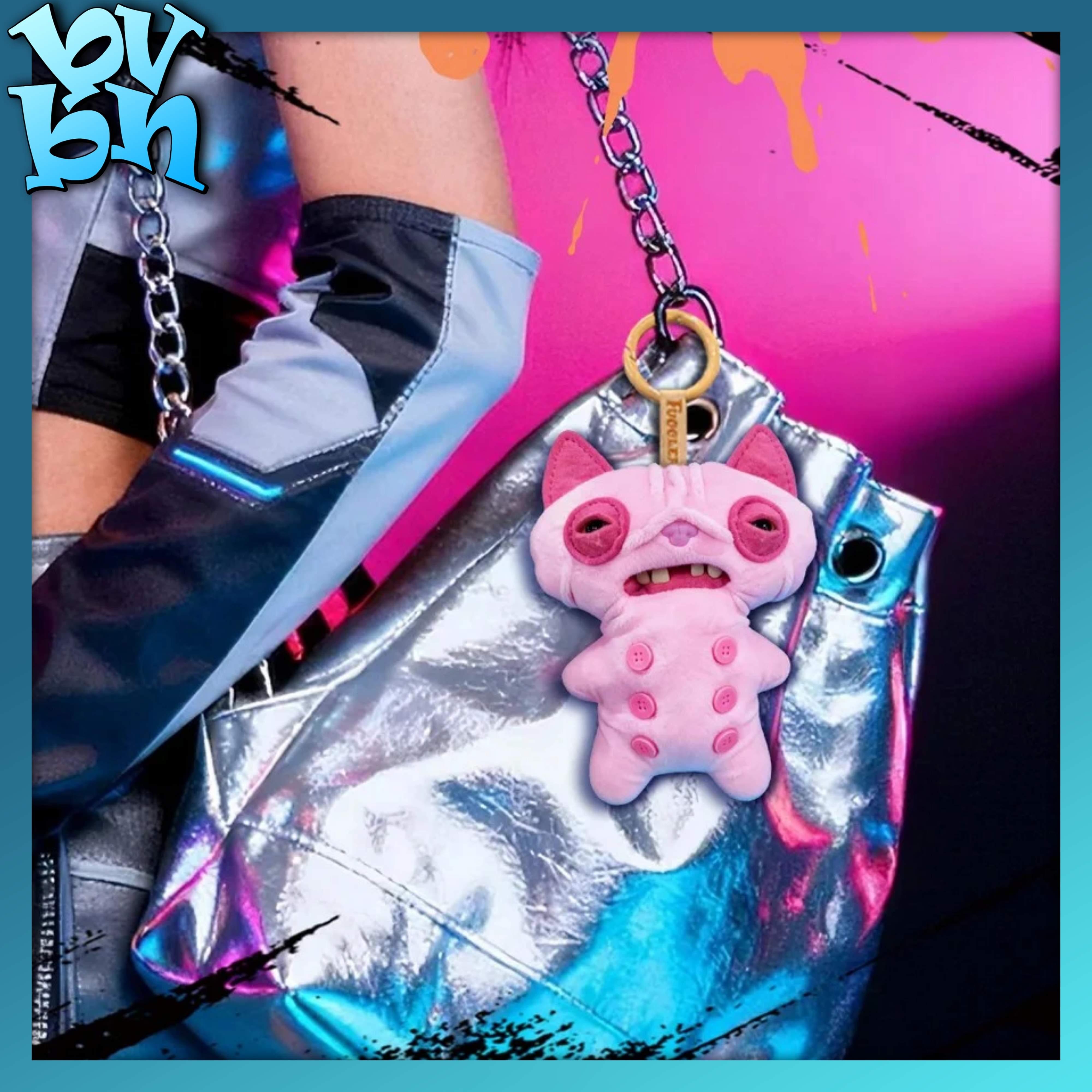 Fuggler Alley Cats Keyring Blind Box Series 3.5"