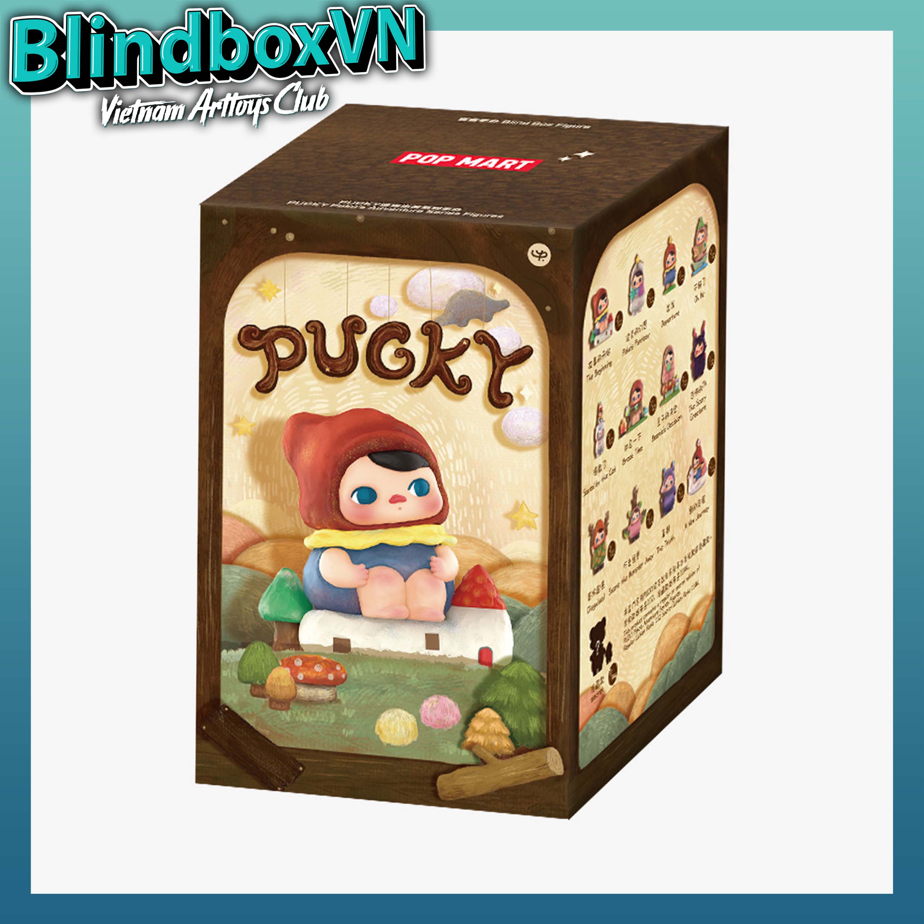 Pucky Poko's Adventure Series Figures PopMart