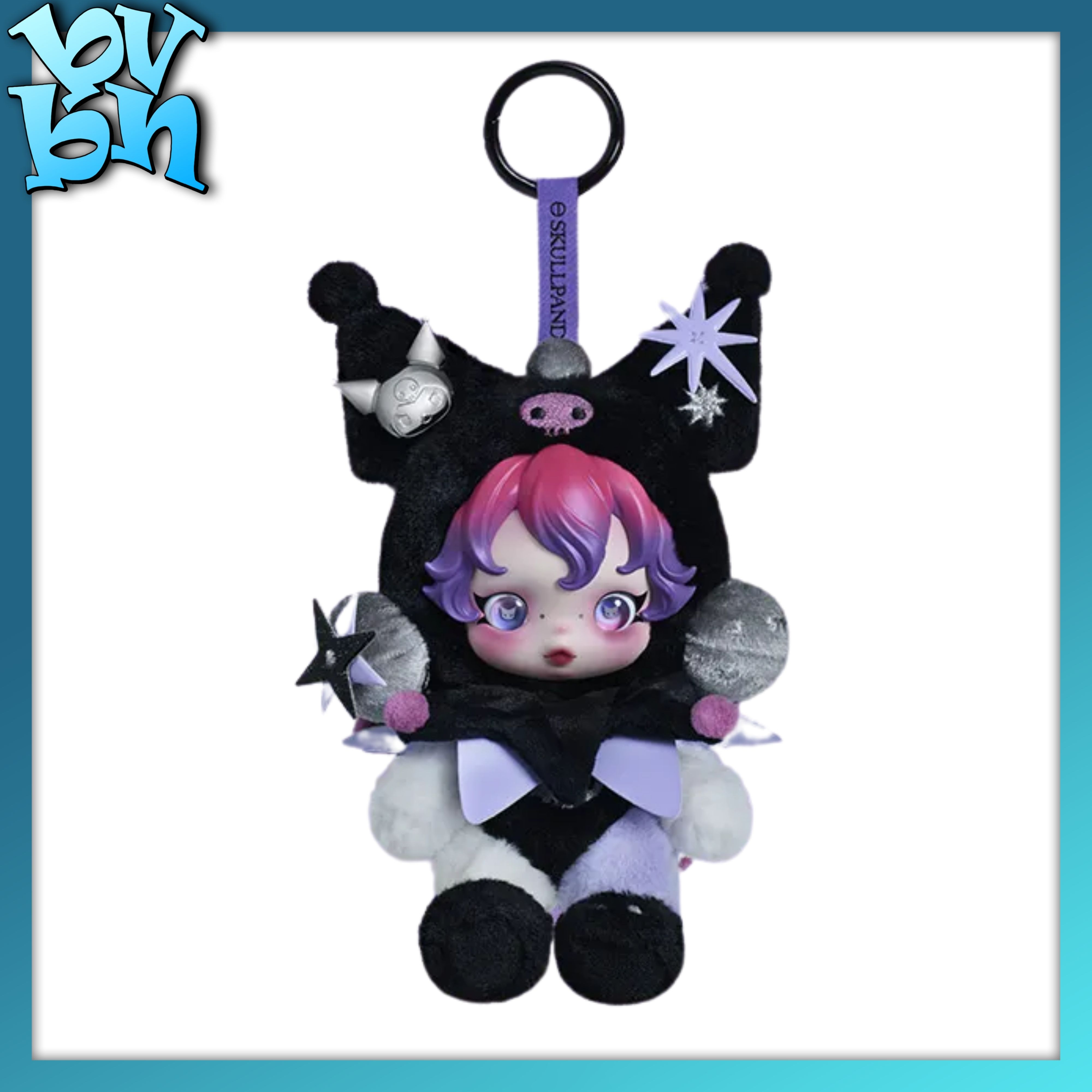 SKULLPANDA × KUROMI x MELODY Plush POP MART