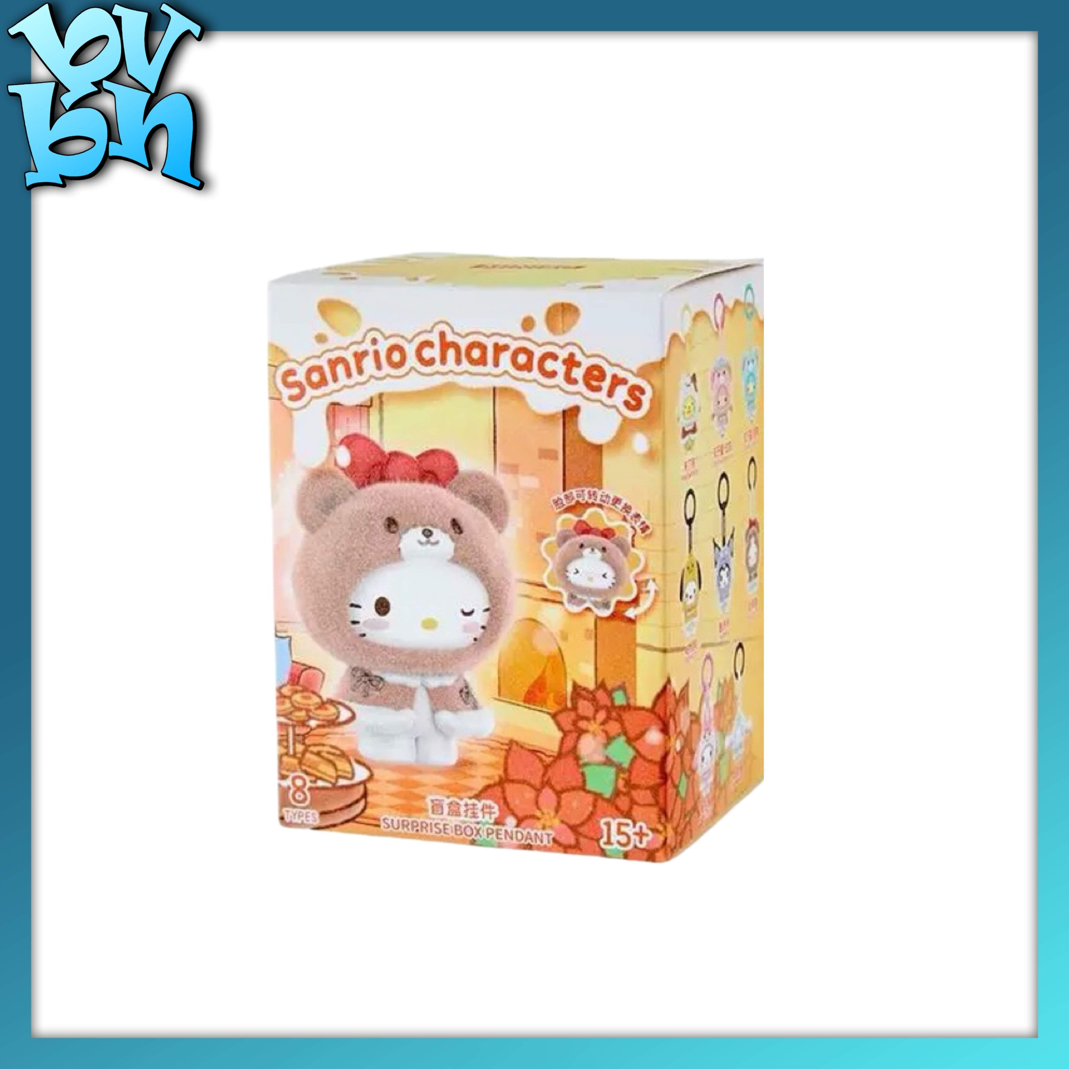 Sanrio Characters Little Cape Series Flocked Reversible Blindbox