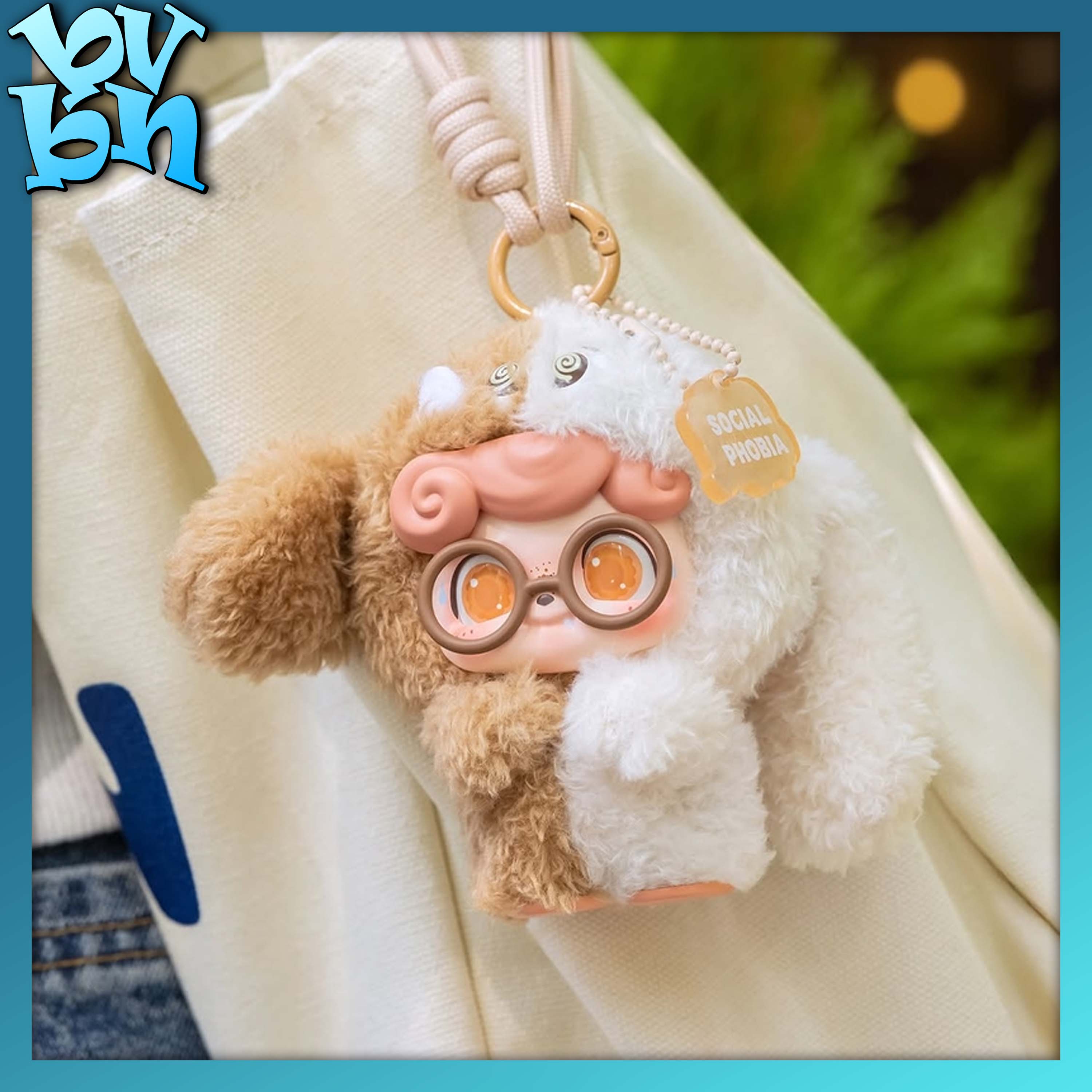 Q.Kid Emotional Furry Monster Pendant Blind Box Series