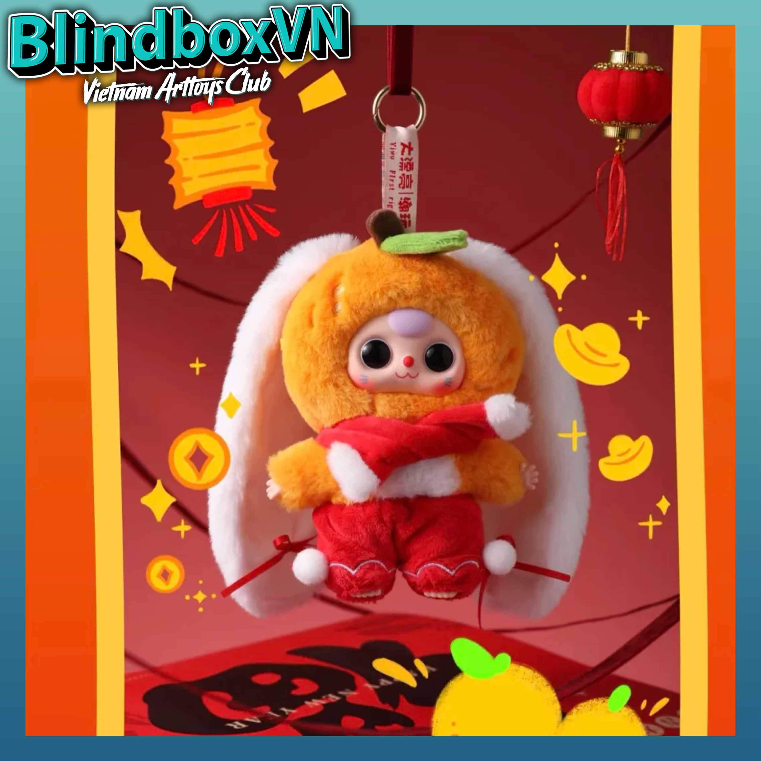 Baby Three Tết - New Year Plush BlindBox ( Chính hãng )