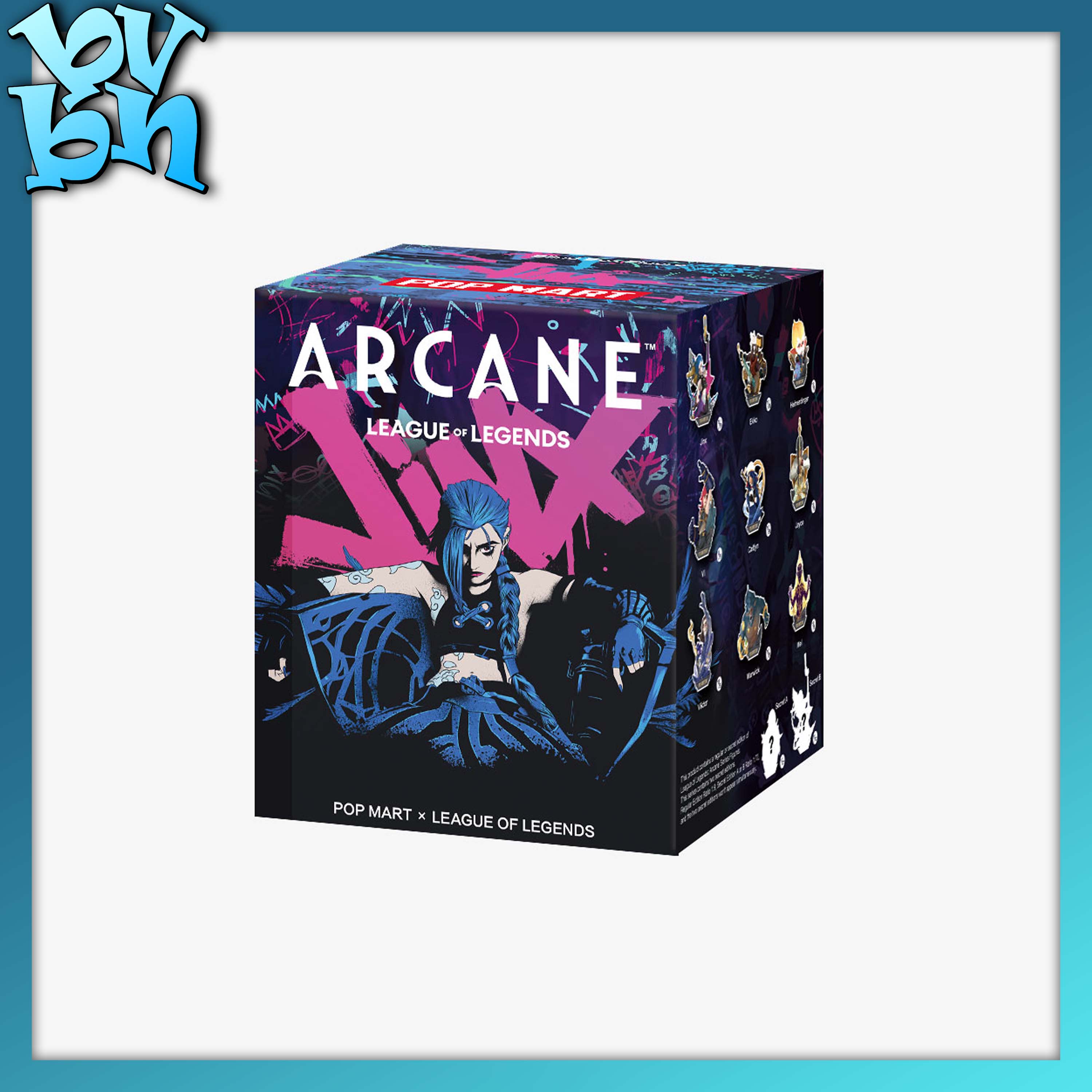 Blindbox League of Legends Arcane Series Figures