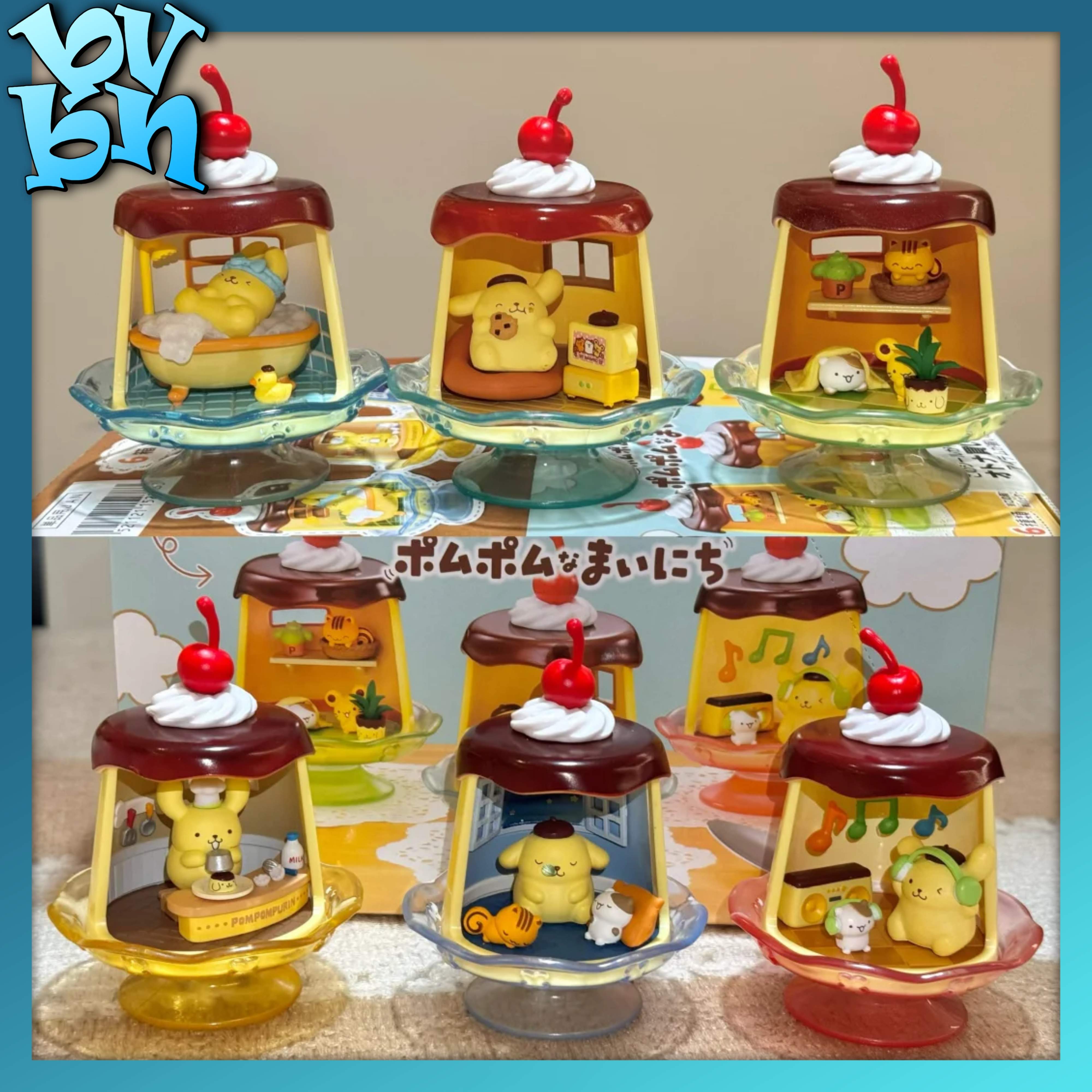 Pompompurin Daily Moments Figure Blindbox Series RE-MENT