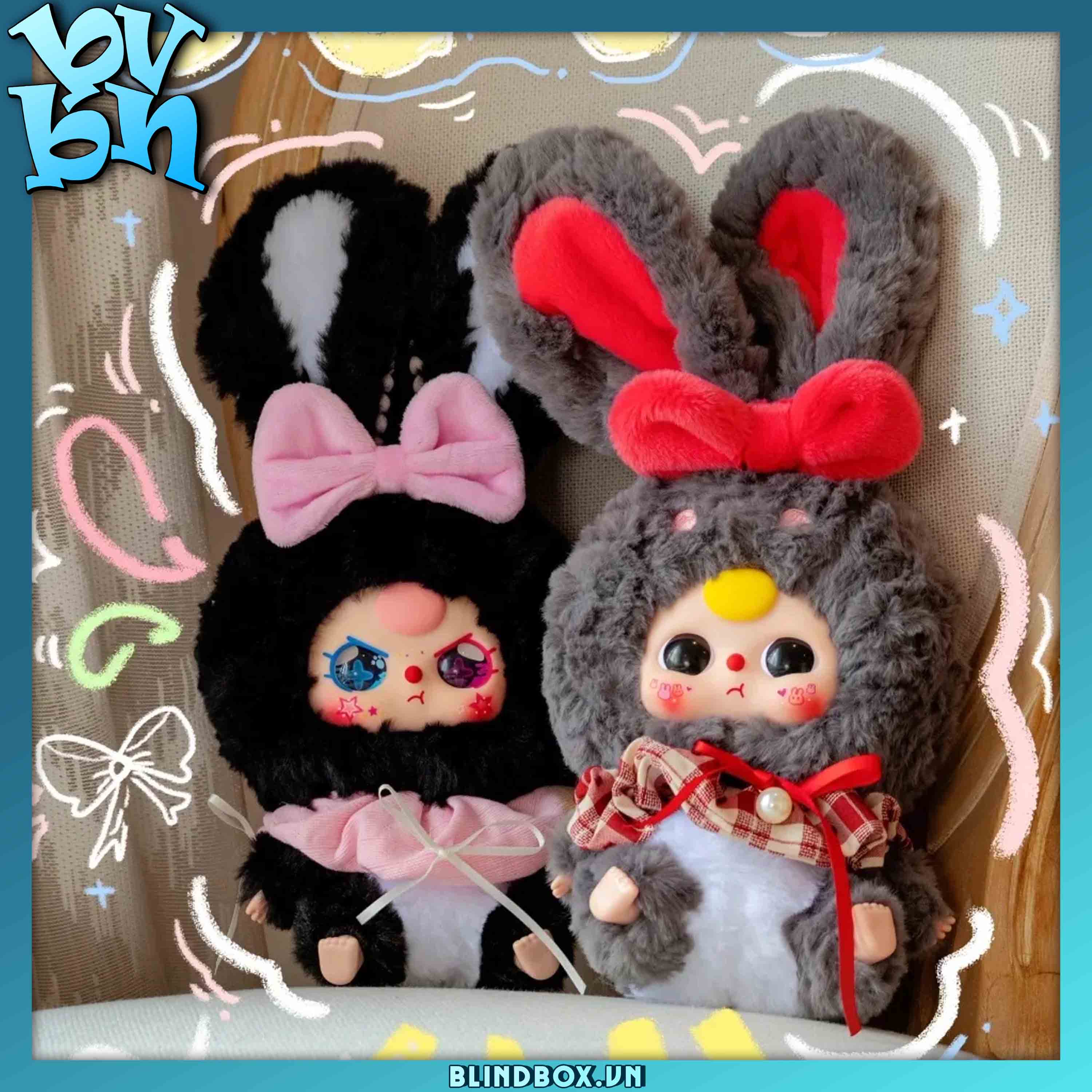 Baby Three Lilly Rabbit Town Version 2 Plush Doll Blindbox