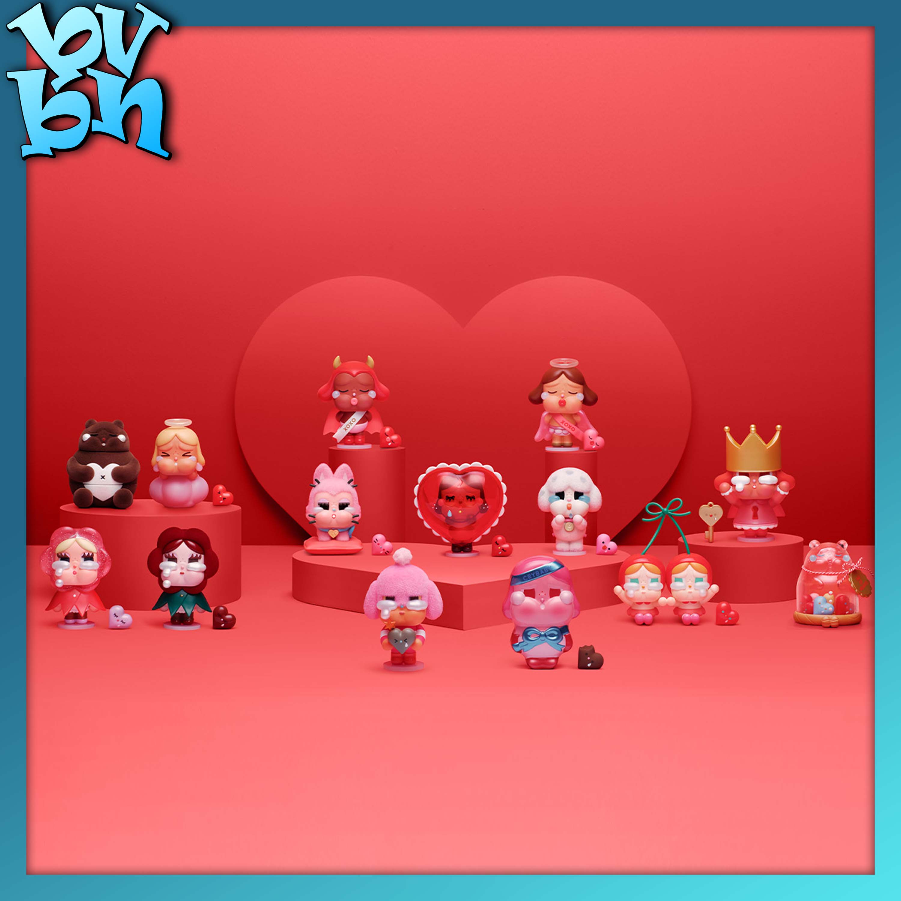 CRYBABY Crying For Love Series Figures