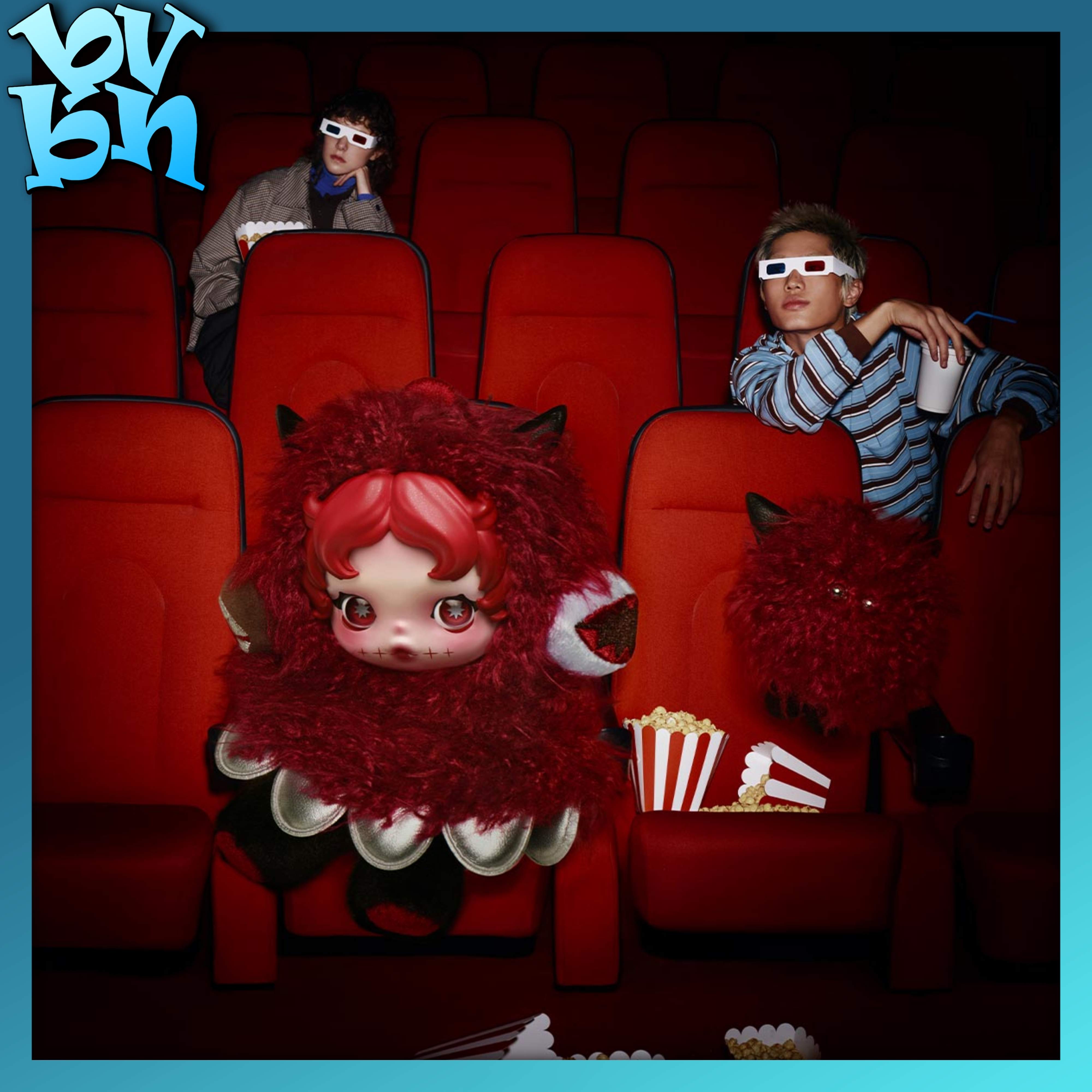 SKULLPANDA You Found Me! Series Plush Doll Pendant