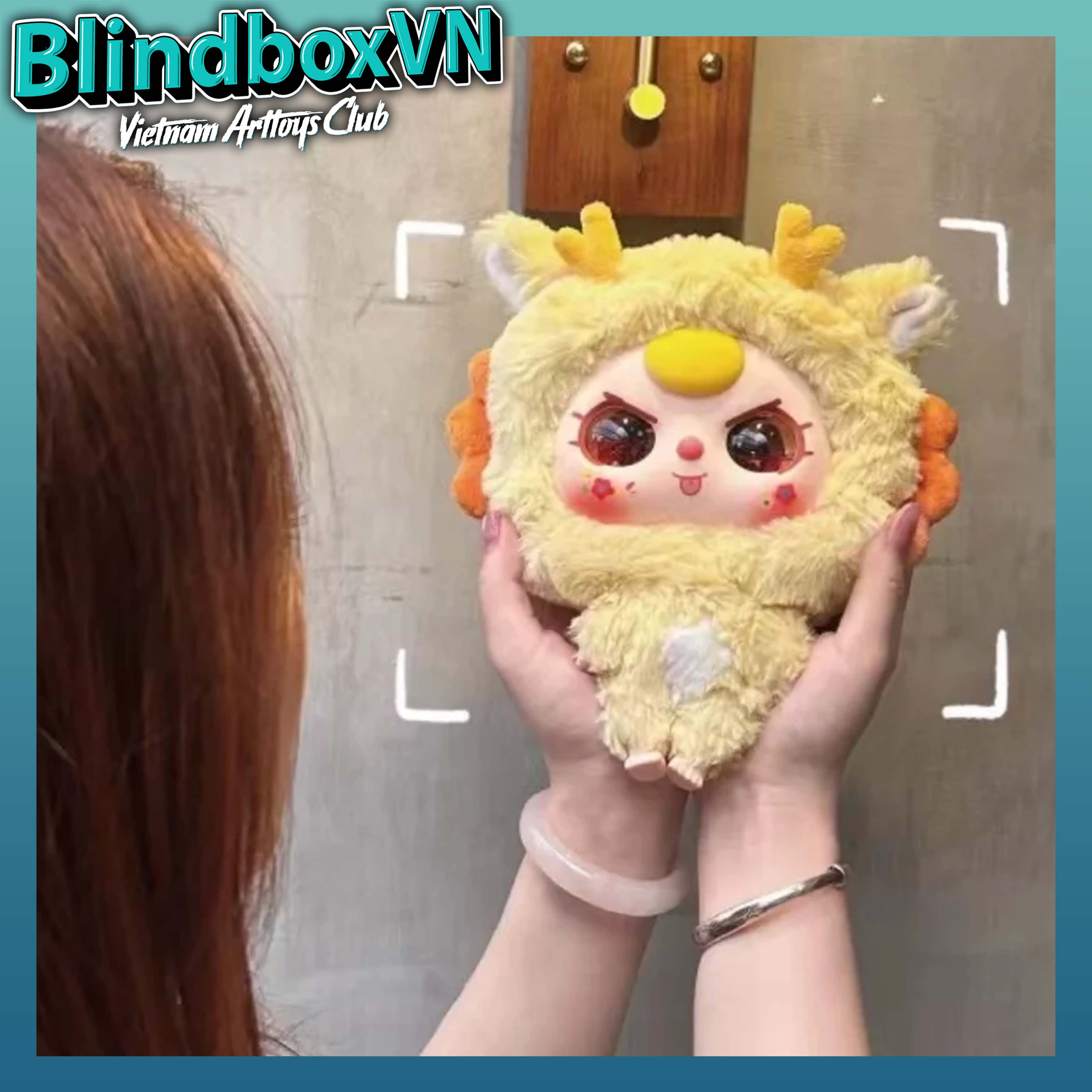 Baby Three Big Head Baby Series Vinyl Face Blind Box Plush