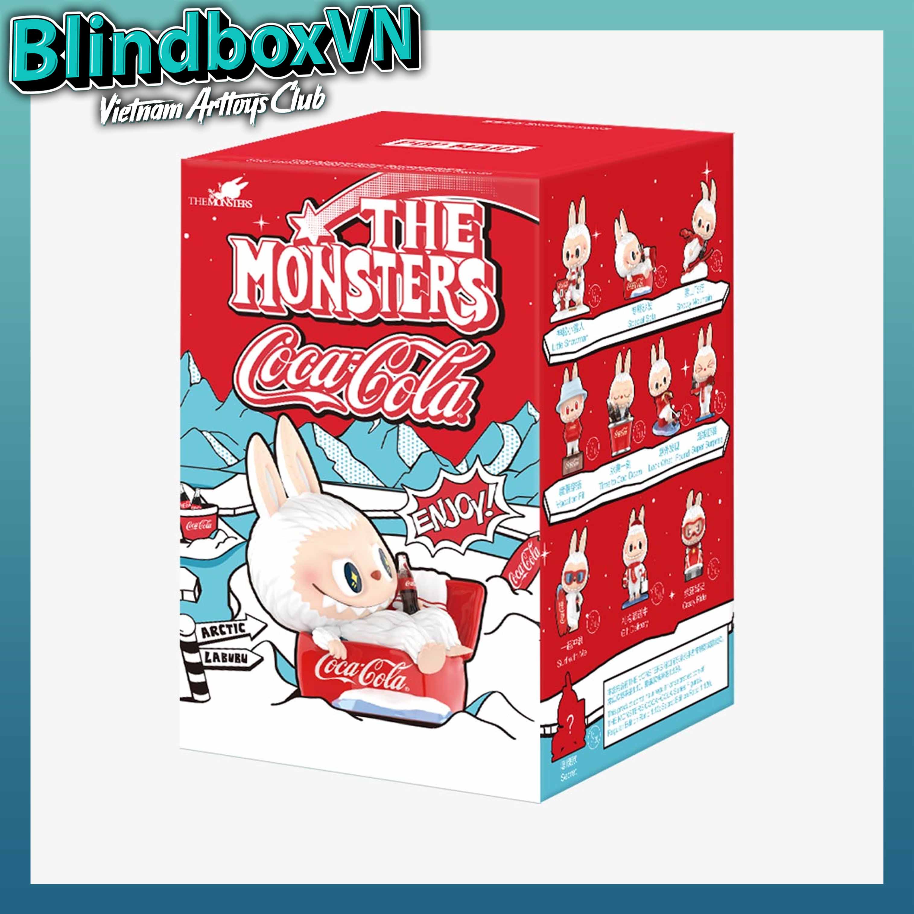 THE MONSTER COCA-COLA SERIES FIGURES