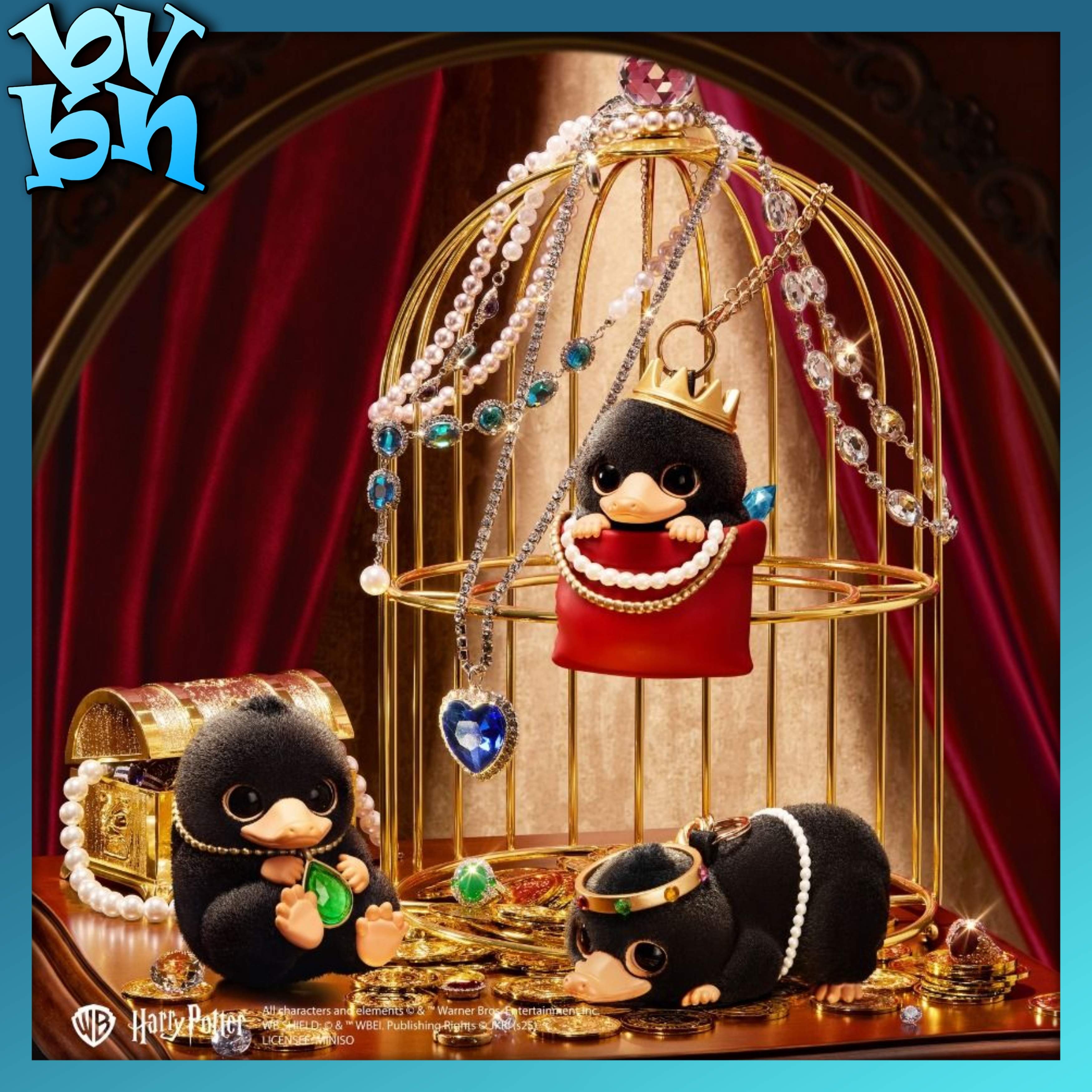 Fantastic Beasts Niffler The Jewelry Museum Series Blind Box Miniso