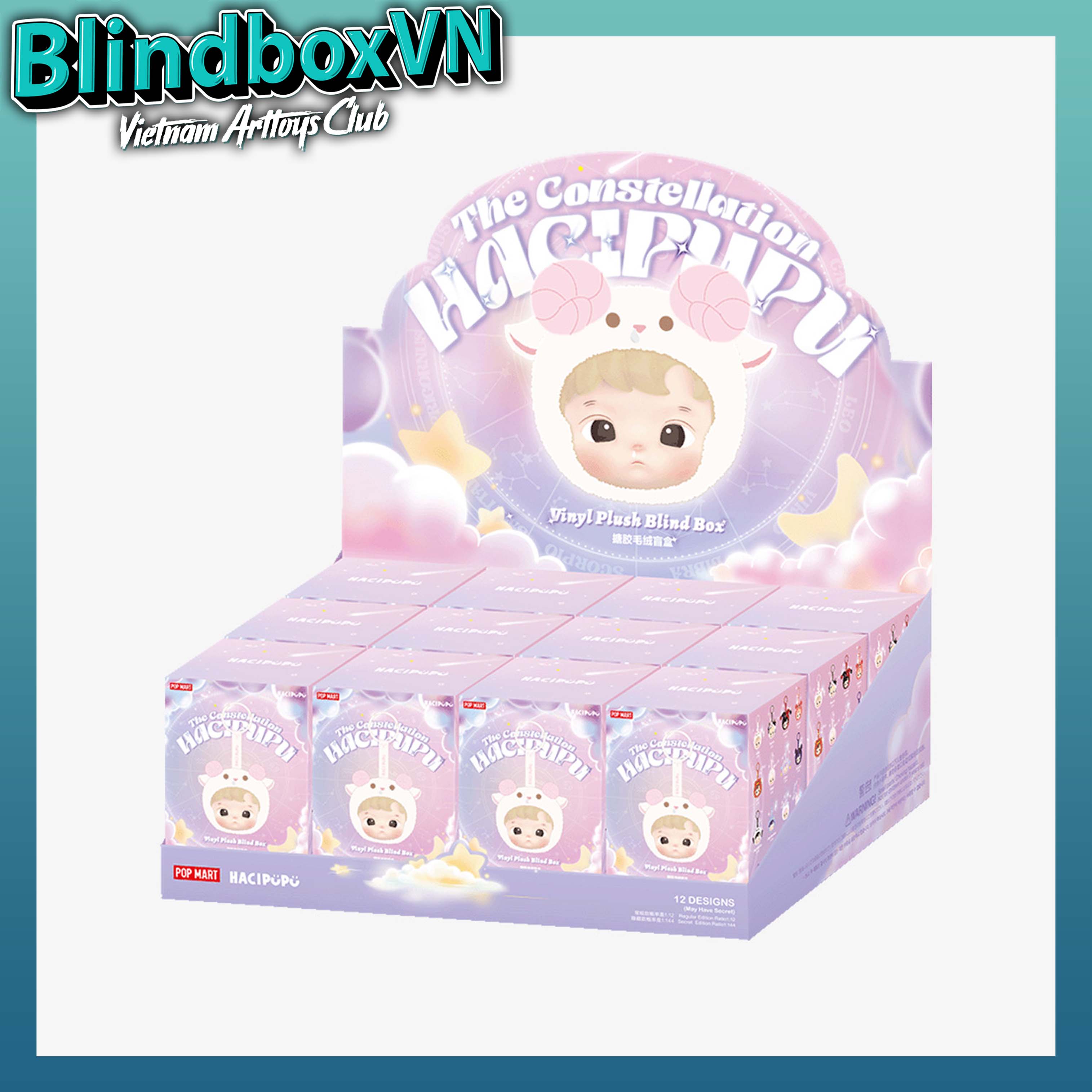 HACIPUPU The Constellation Series-Vinyl Plush Blind Box