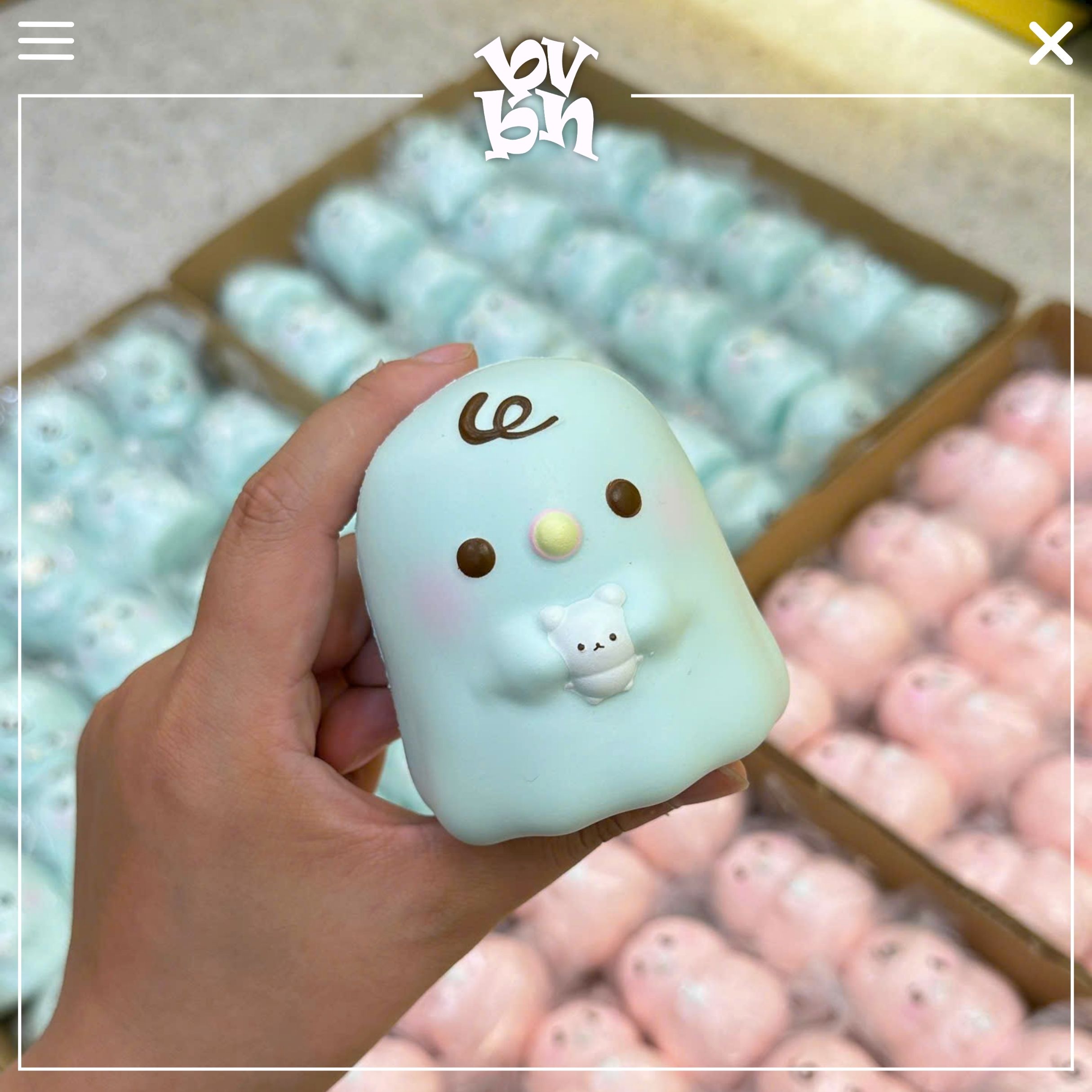 Lisa Squishy Little Snow Cub Blue ( Chính Hãng )