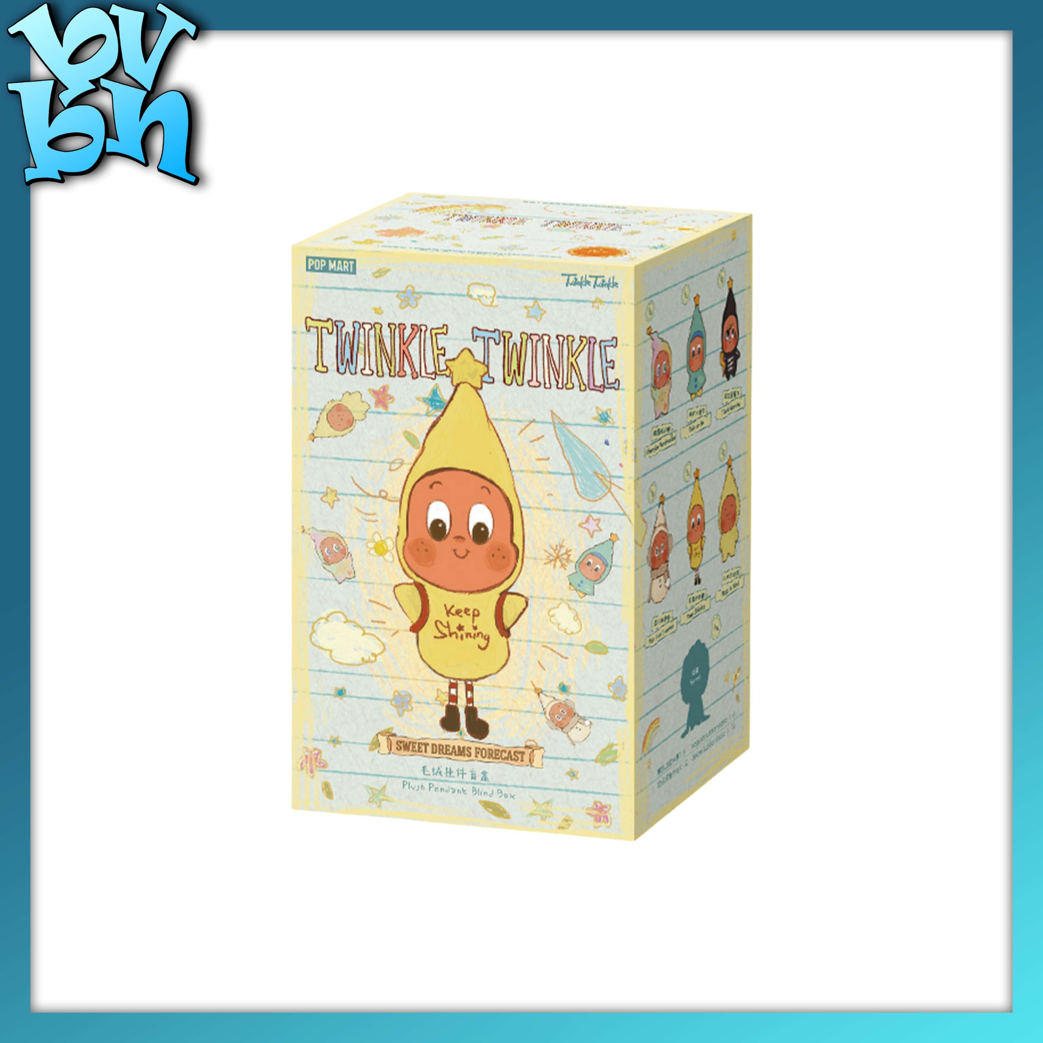 Twinkle Twinkle Sweet Dreams Forecast Series-Plush Pendant Blind Box