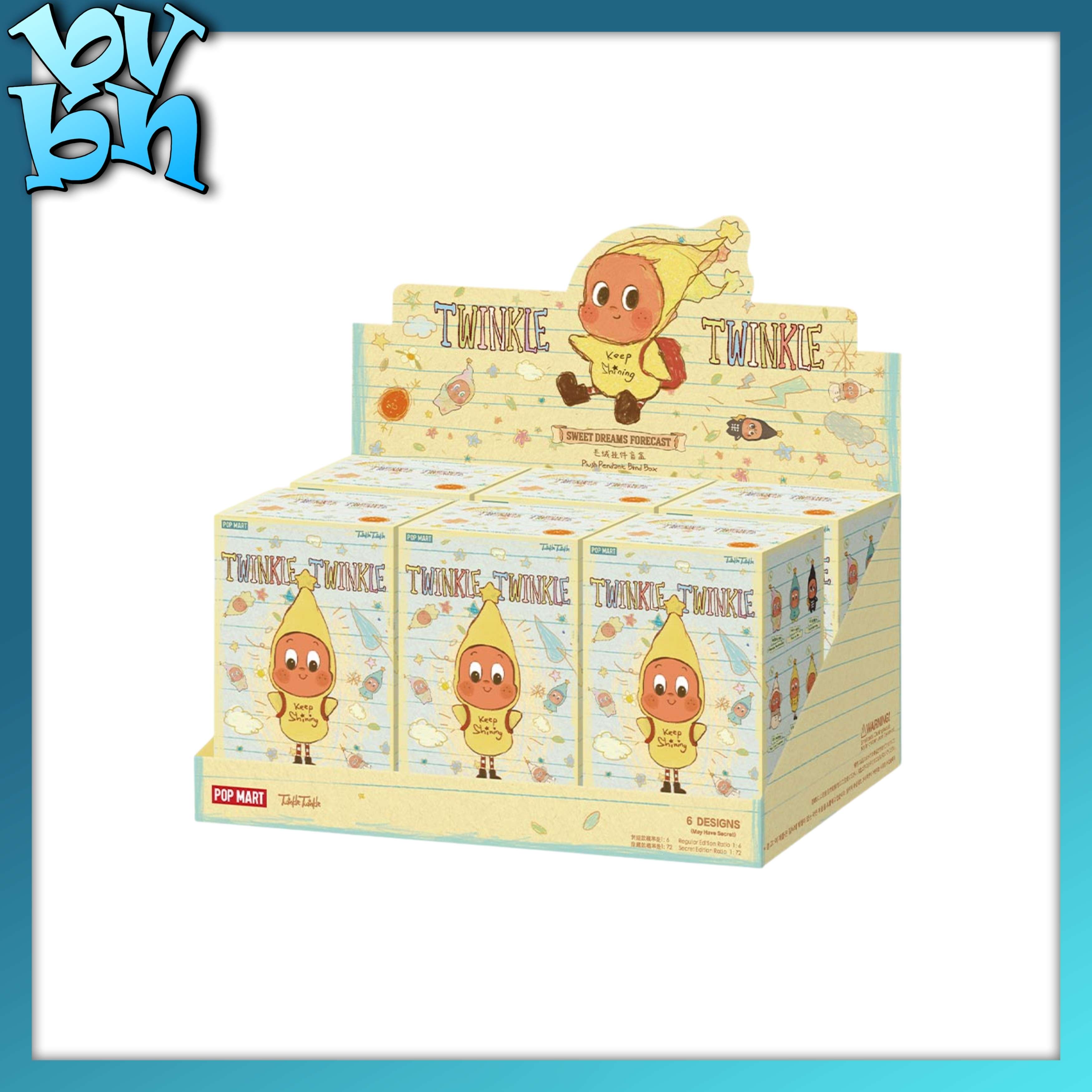 Twinkle Twinkle Sweet Dreams Forecast Series-Plush Pendant Blind Box