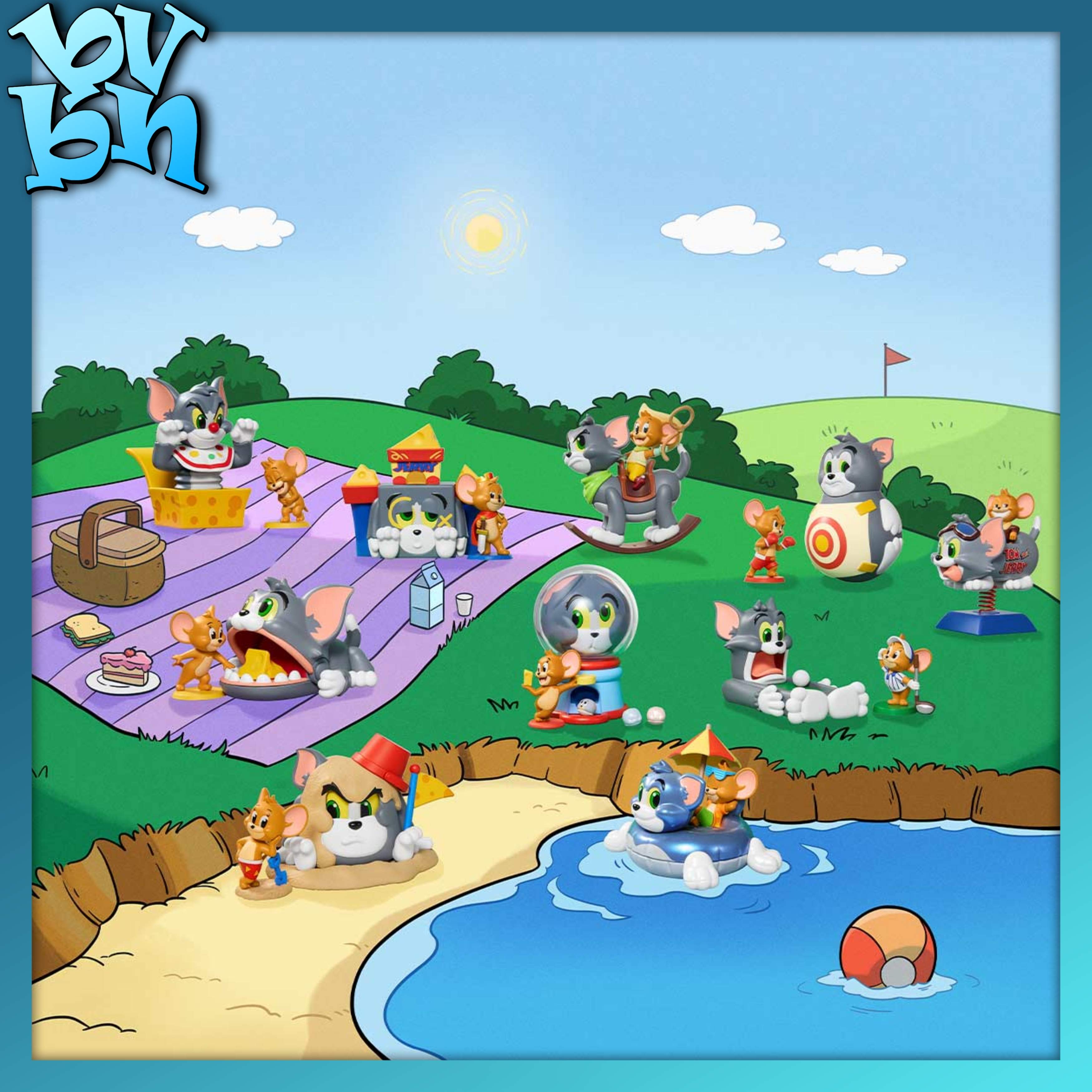 Tom and Jery : Funfair Series Figures