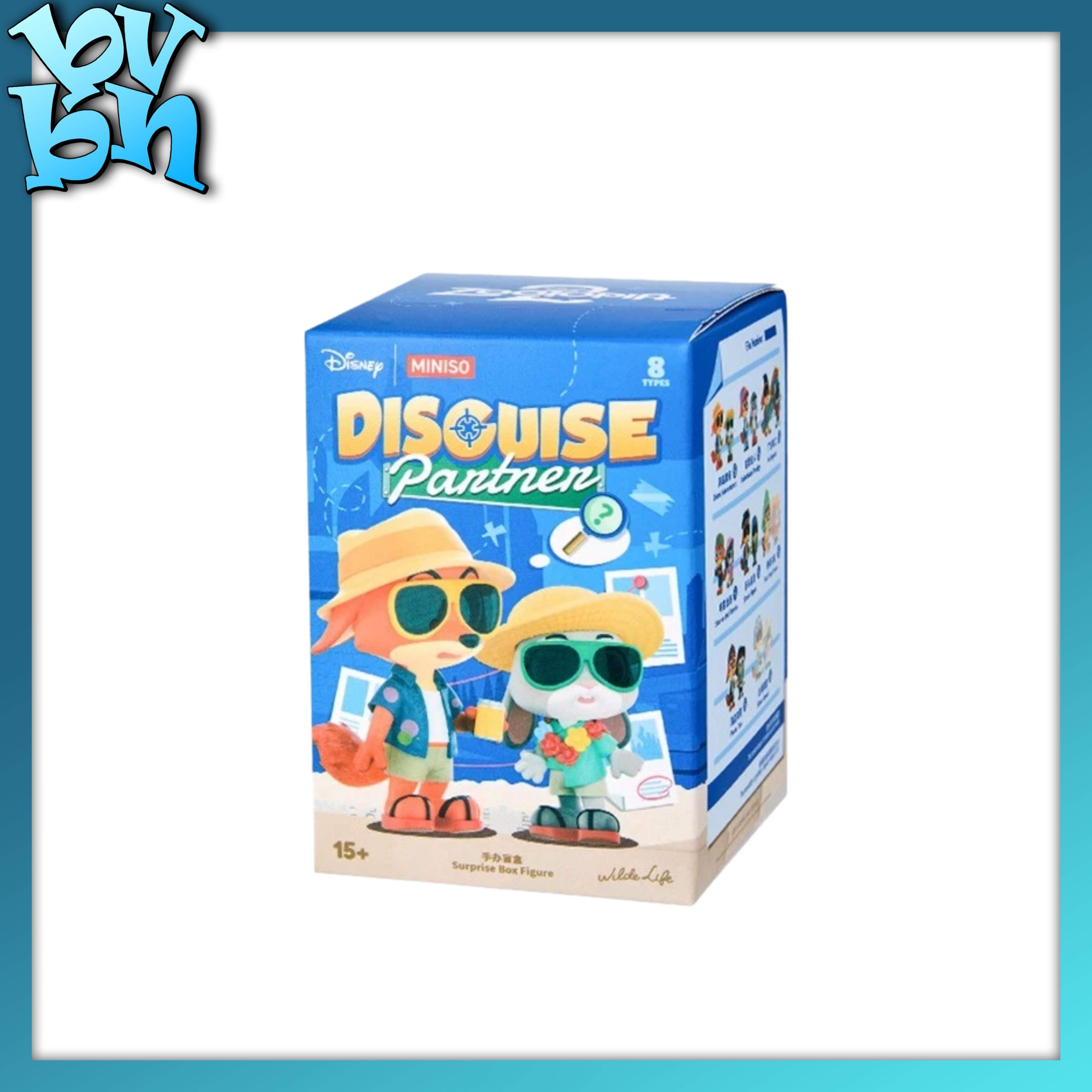 Zootopia Disguise Partner Blindbox Series MINISO