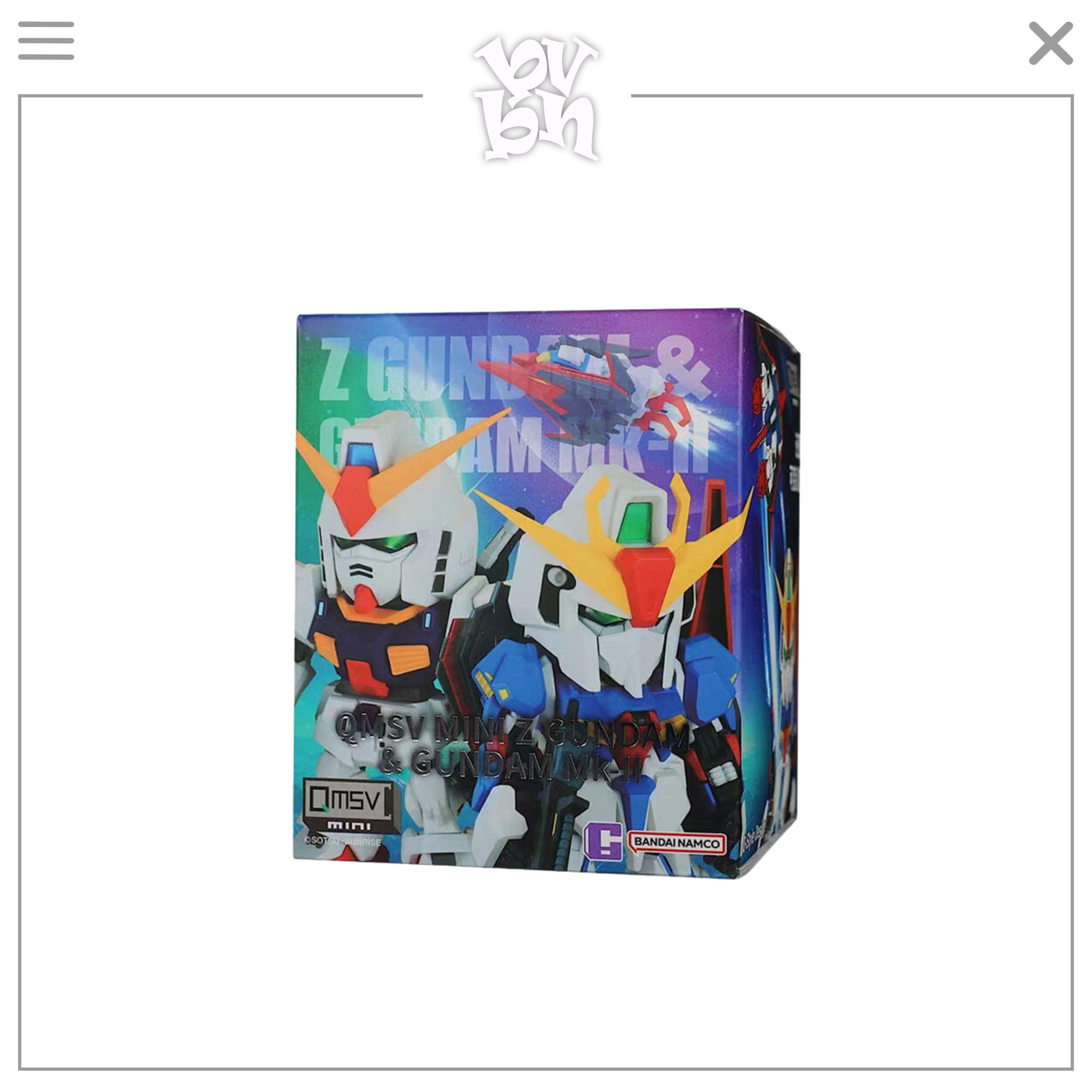 QMSV MINI Z GUNDAM&GUNDAM MK-II BLINDBOX SERIES