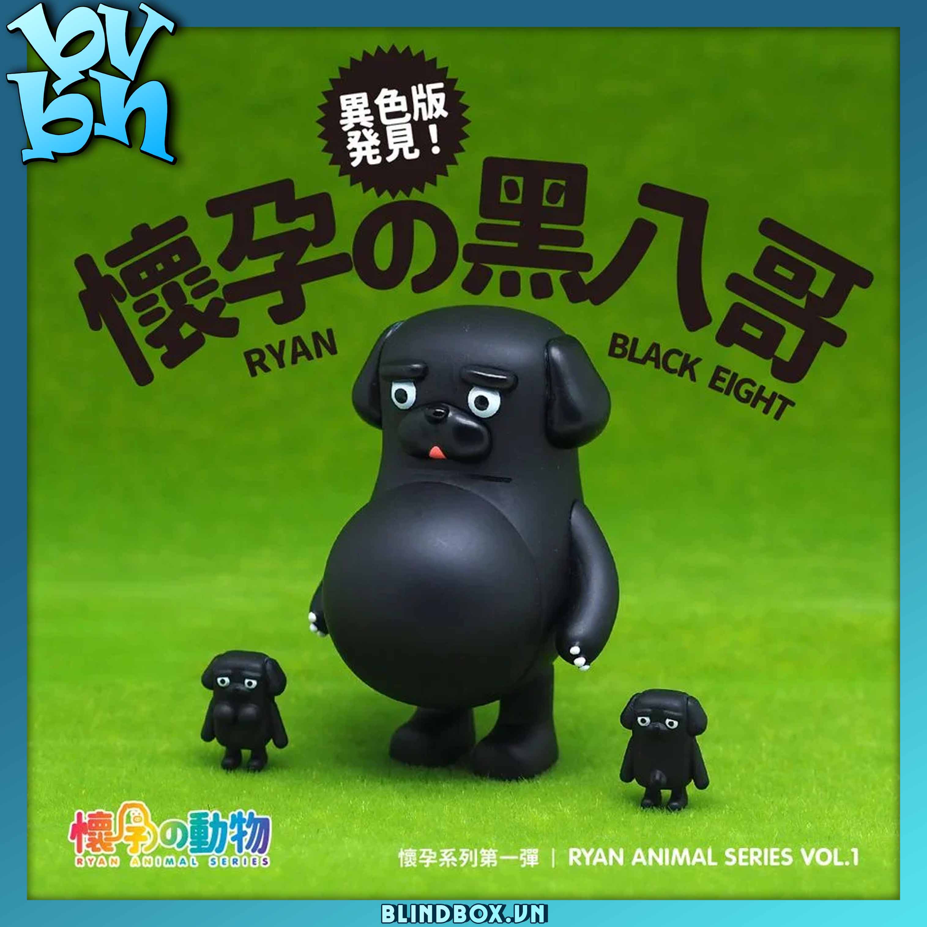 BLIND BOX CÓ BẦU RYAN ANIMAL SERIES 1